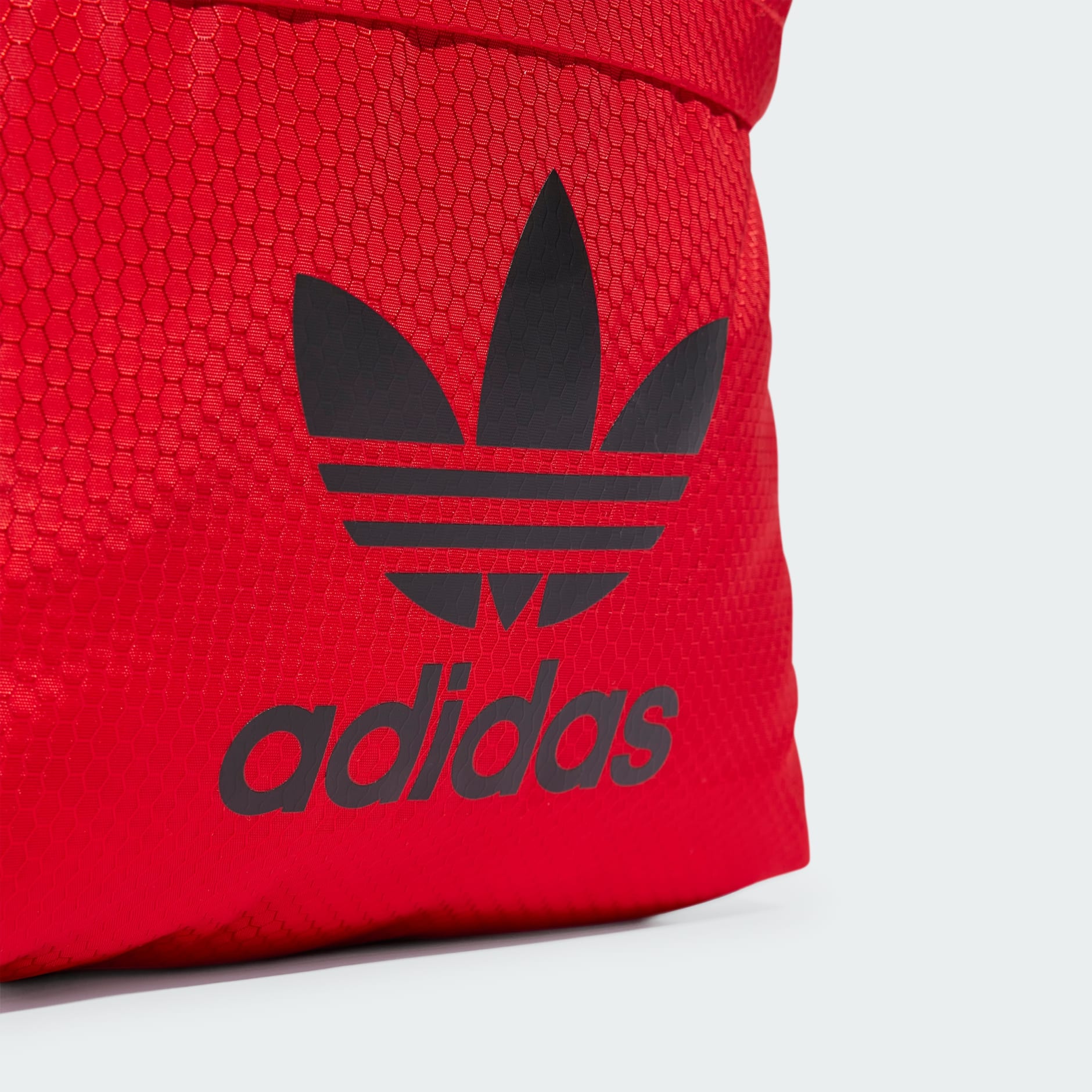 Adidas trefoil backpack red on sale