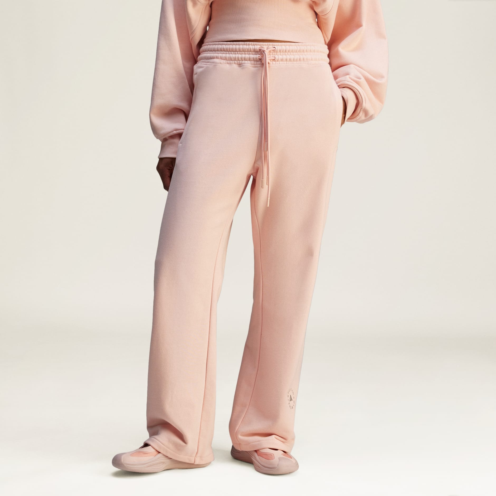 パンツ ADIDAS BY STELLA MCCARTNEY Women Straight Pants LJJ1647 PINK CLOTHING - adidas by Stella McCartney Straight Leg Pants