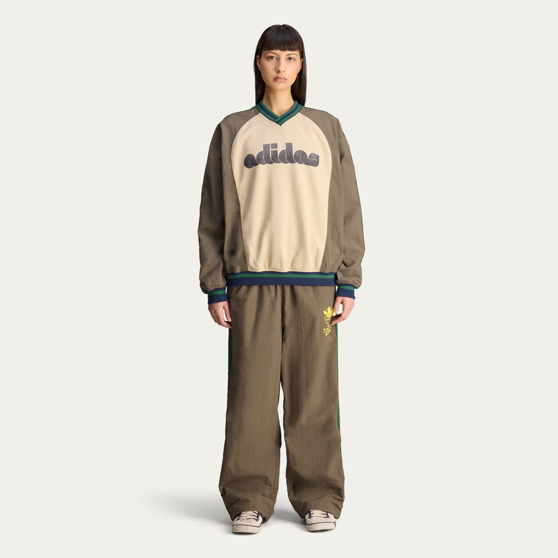 Clothing - Brain Dead Pullover - Brown | adidas Oman
