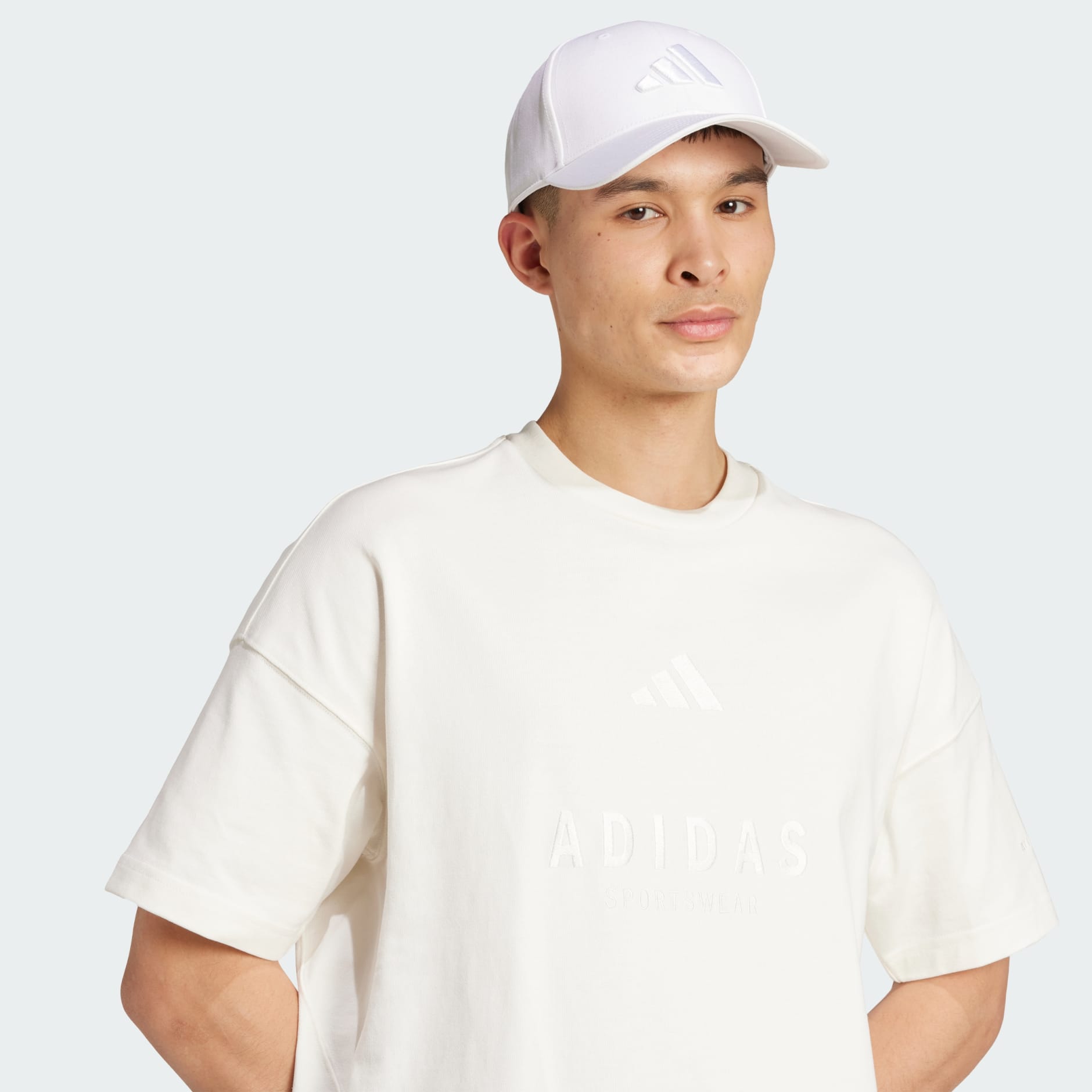 Clothing - ALL SZN Embroidered Graphics Tee - White | adidas Oman