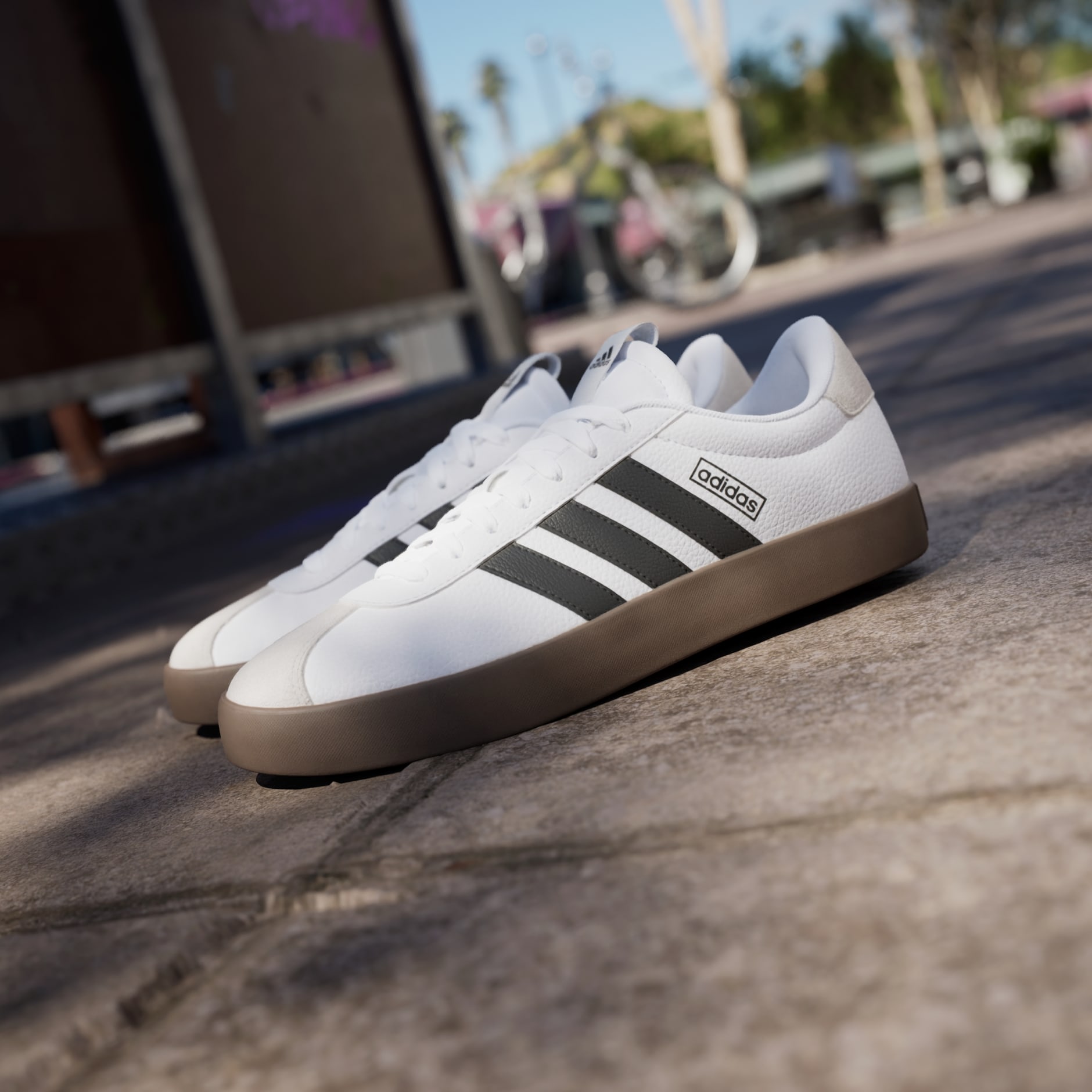 adidas VL Court 3.0 Shoes White adidas TZ