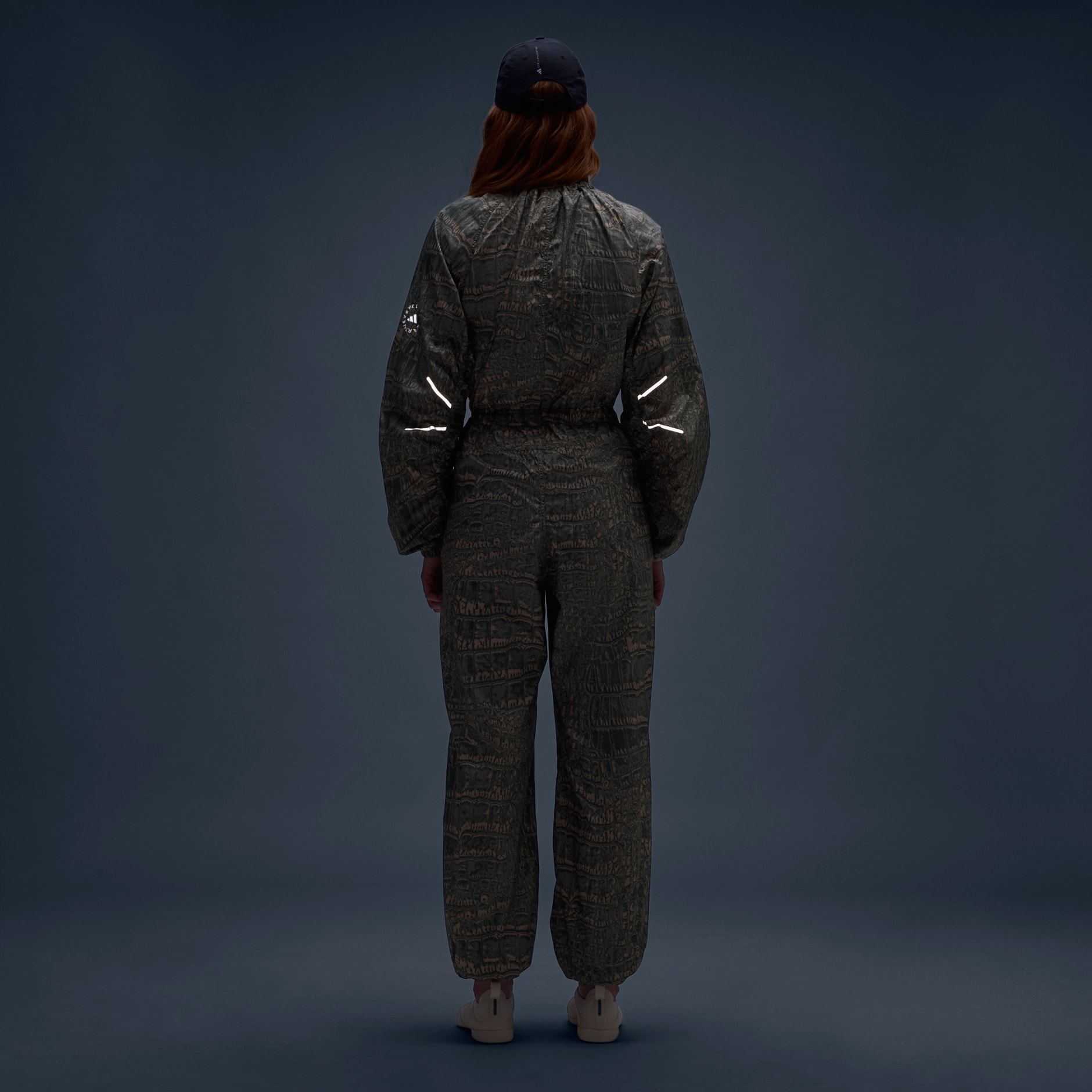 בגד גוף ארוג של adidas by Stella McCartney עם הדפס