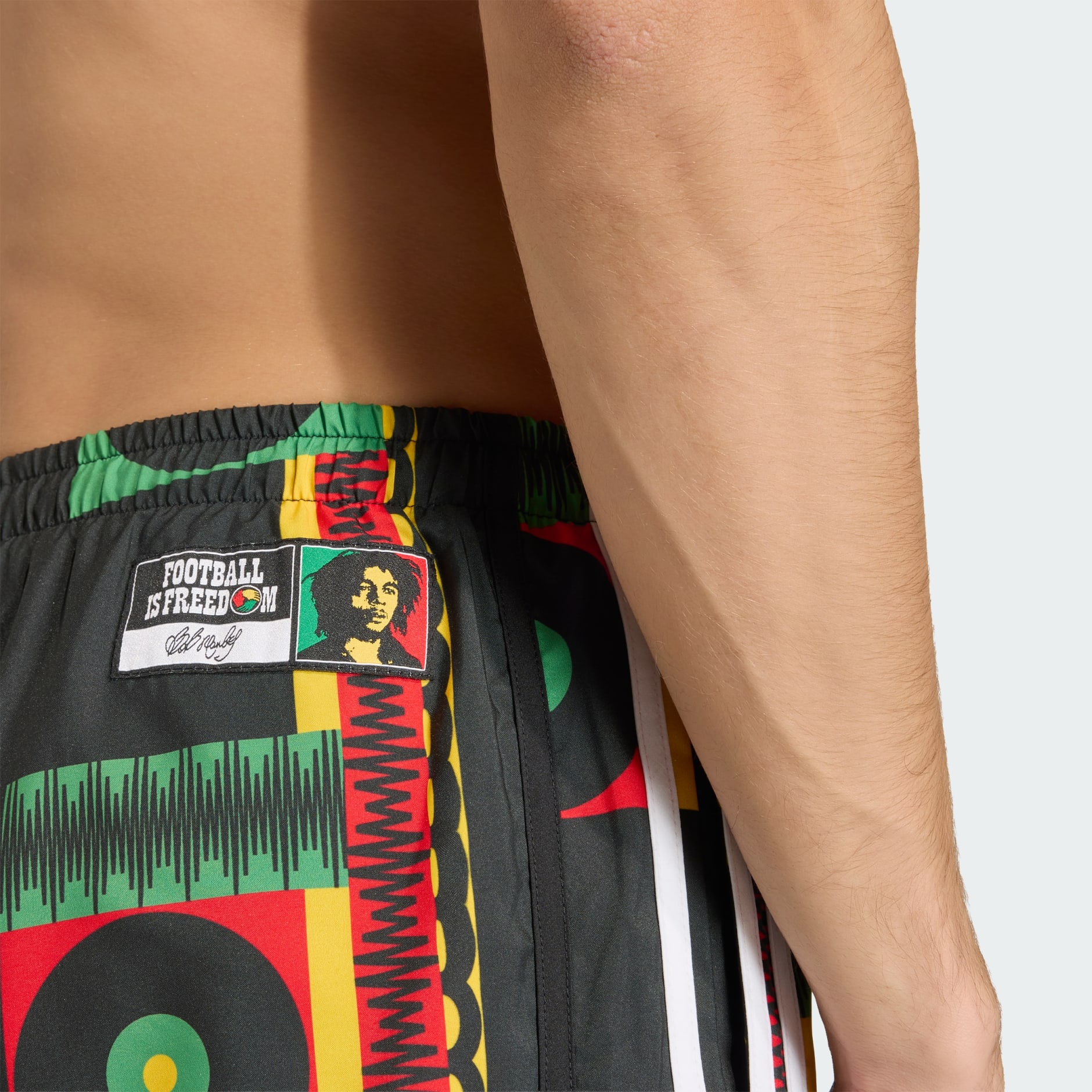 Jamaica x Bob Marley Orginals Swim Shorts 5-Inch
