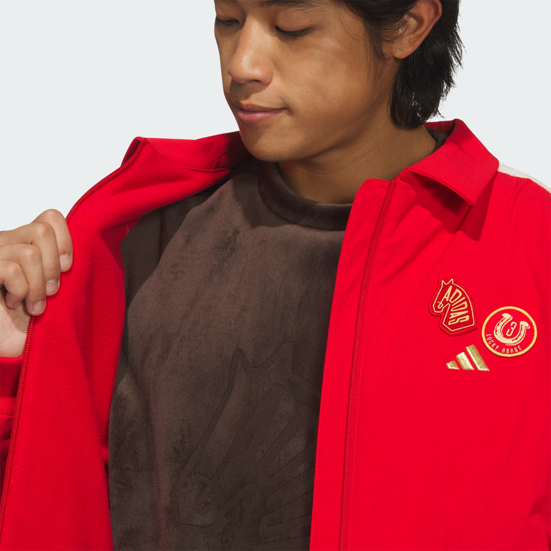 CNY 3 STRIPES REVERSIBLE WOVEN JACKET