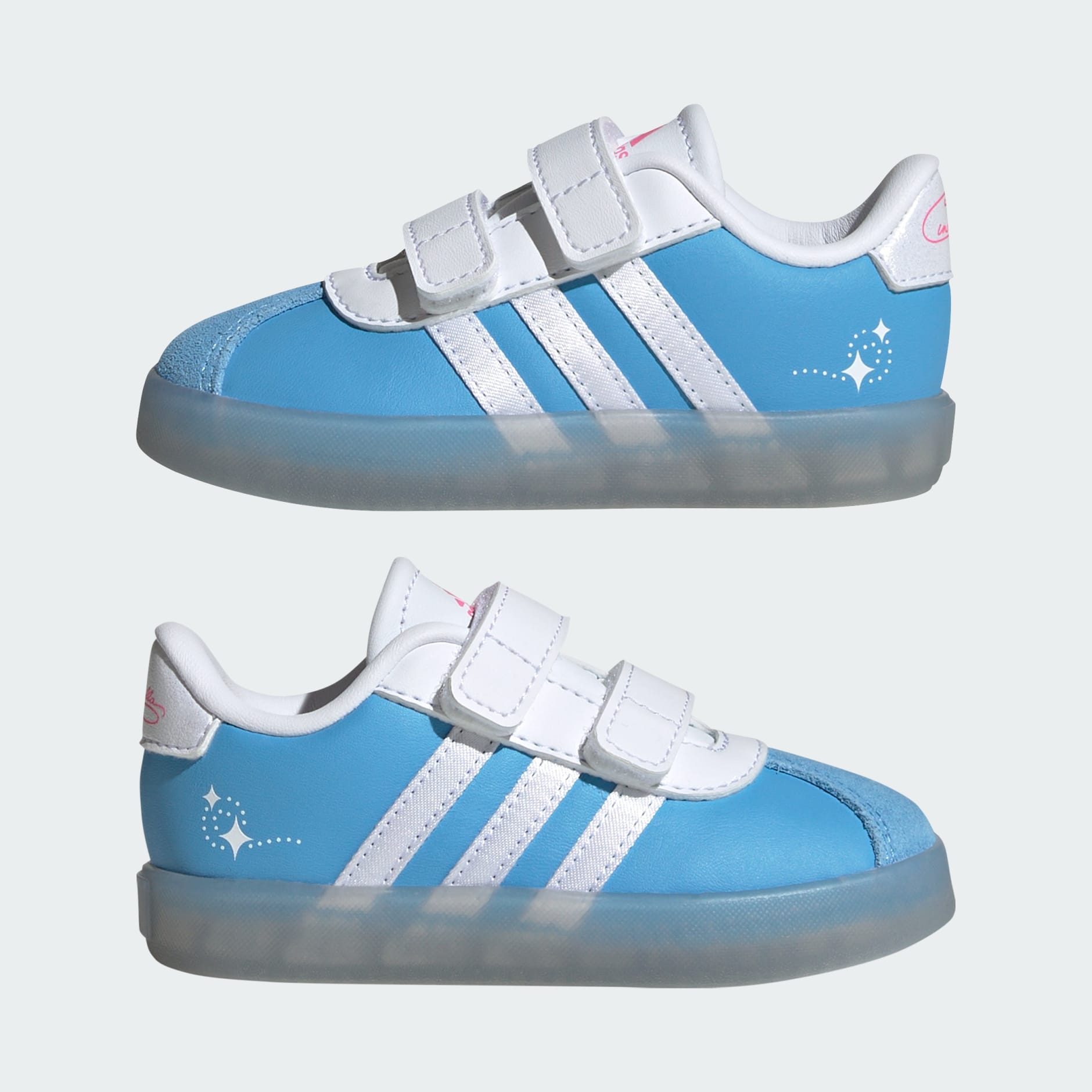 Pantofi adidas Disney Cinderella VL Court 3.0 pentru copii