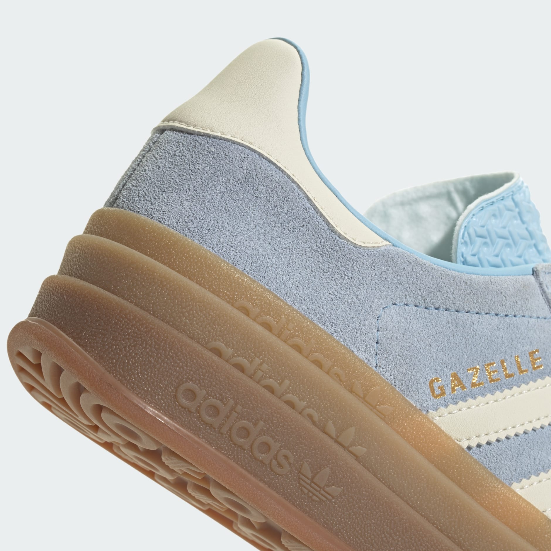 スニーカー adidas [JQ7776] GAZELLE BOLD W adidas Gazelle Bold Shoes - Blue | Free Shipping with