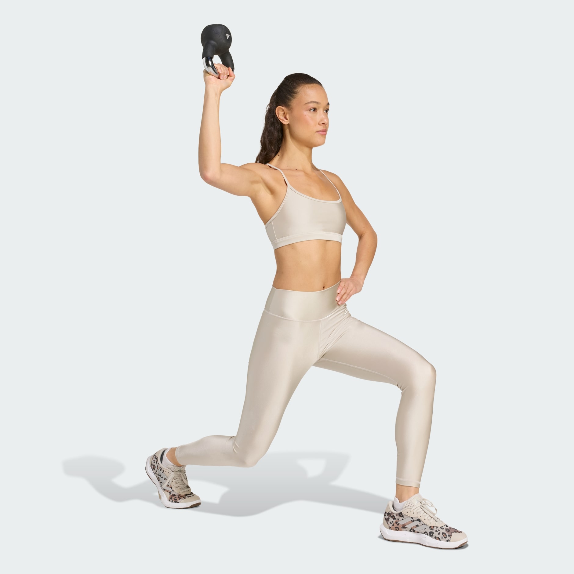 Brassi&egrave;re de training brillante Aeroreact Maintien l&eacute;ger