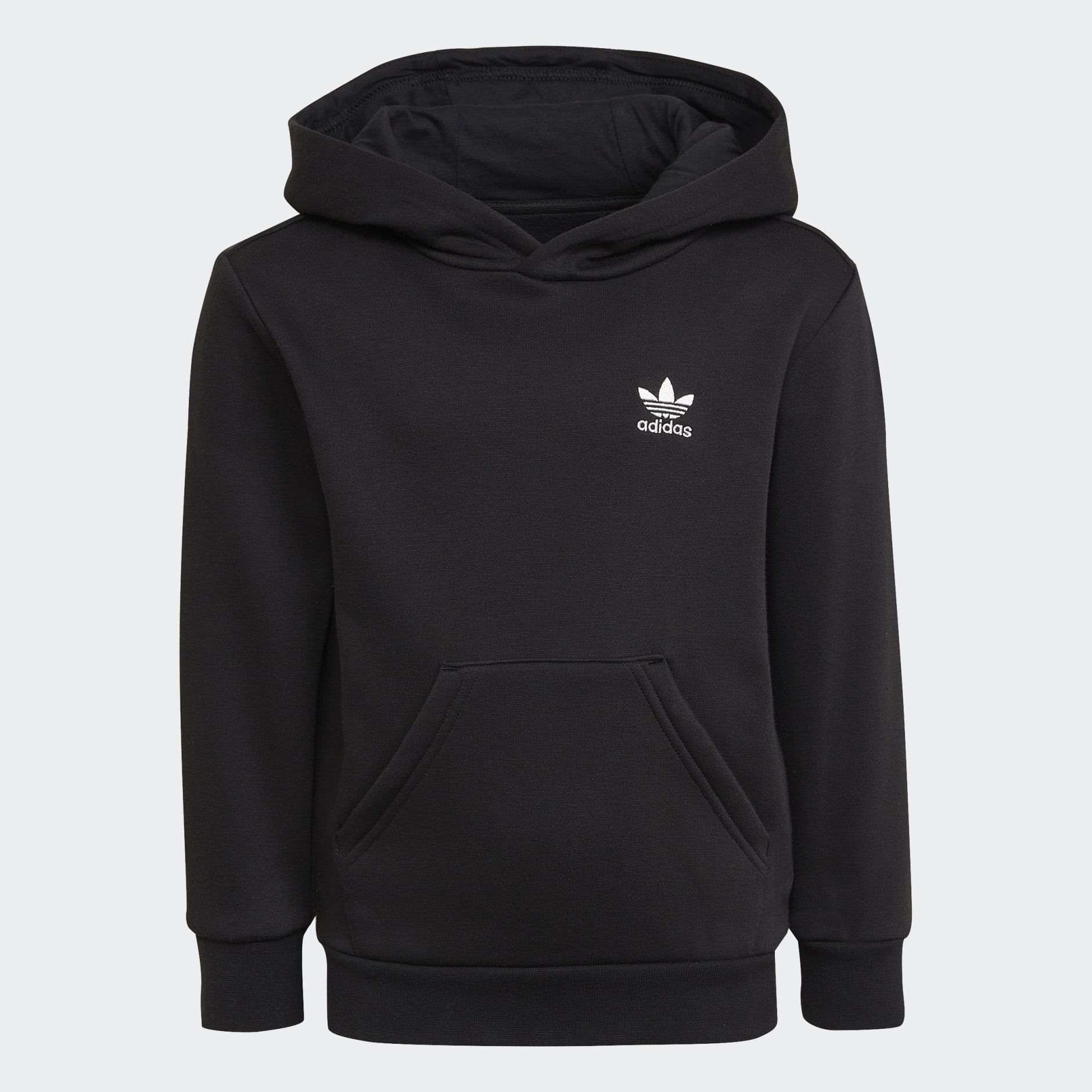 Adidas trefoil best sale hoodie set