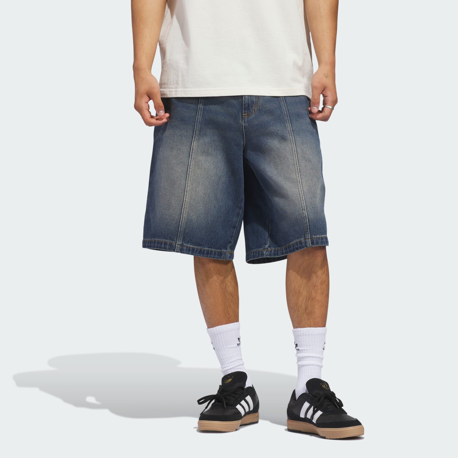 SKATEBOARDING x TYSHAWN WASHED DENIM SHORTS