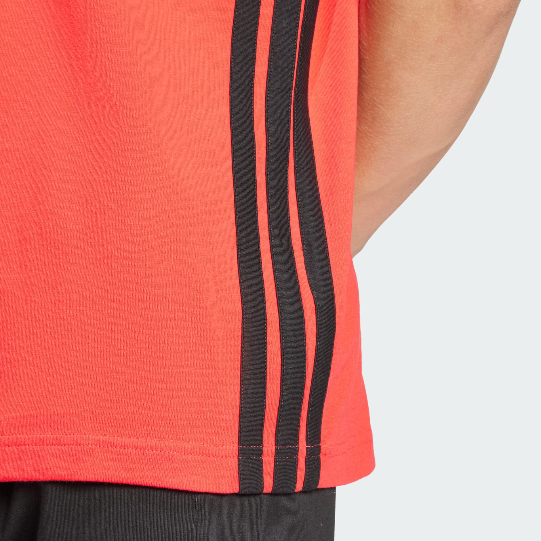 Essentials 3-Stripes Single Jersey Tee