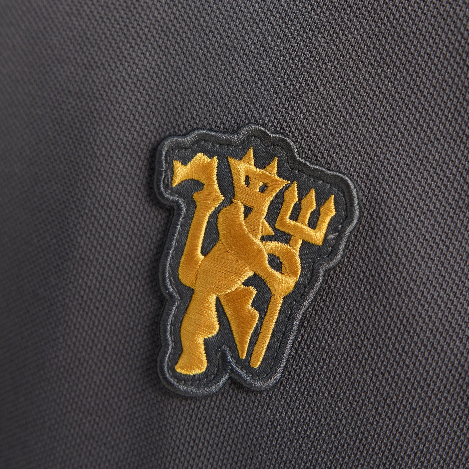 Manchester United Terrace Icons Long Sleeve Polo Shirt