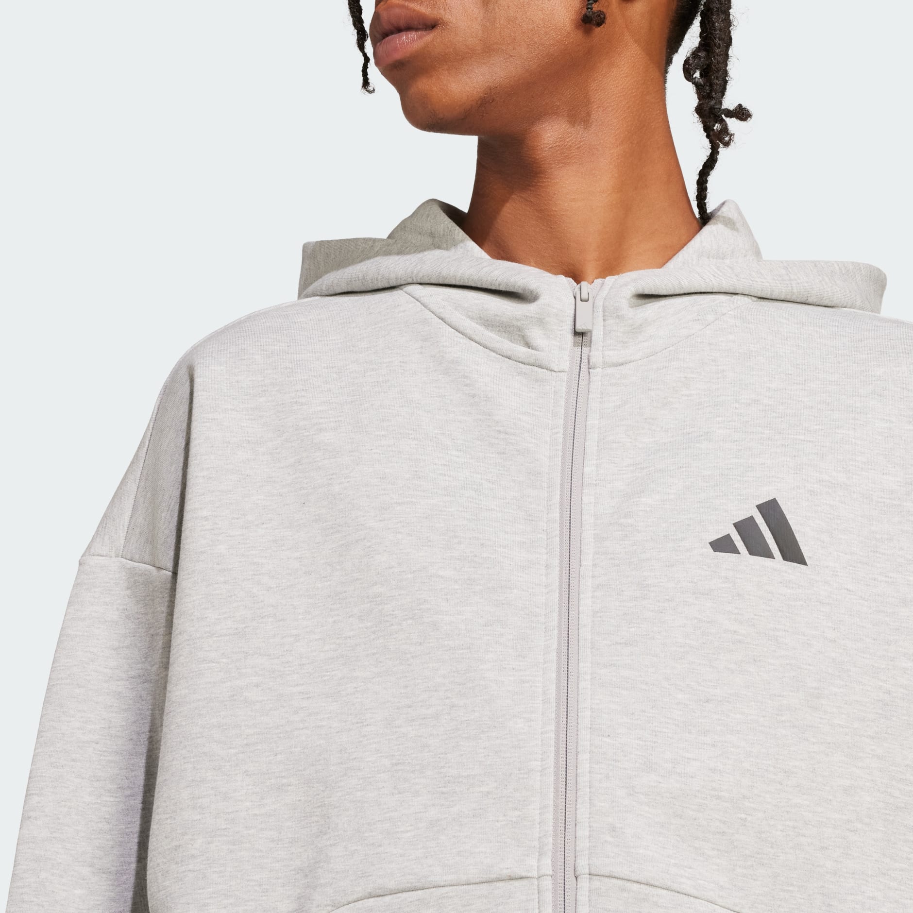 Future Icons Small Logo Full-Zip Hoodie