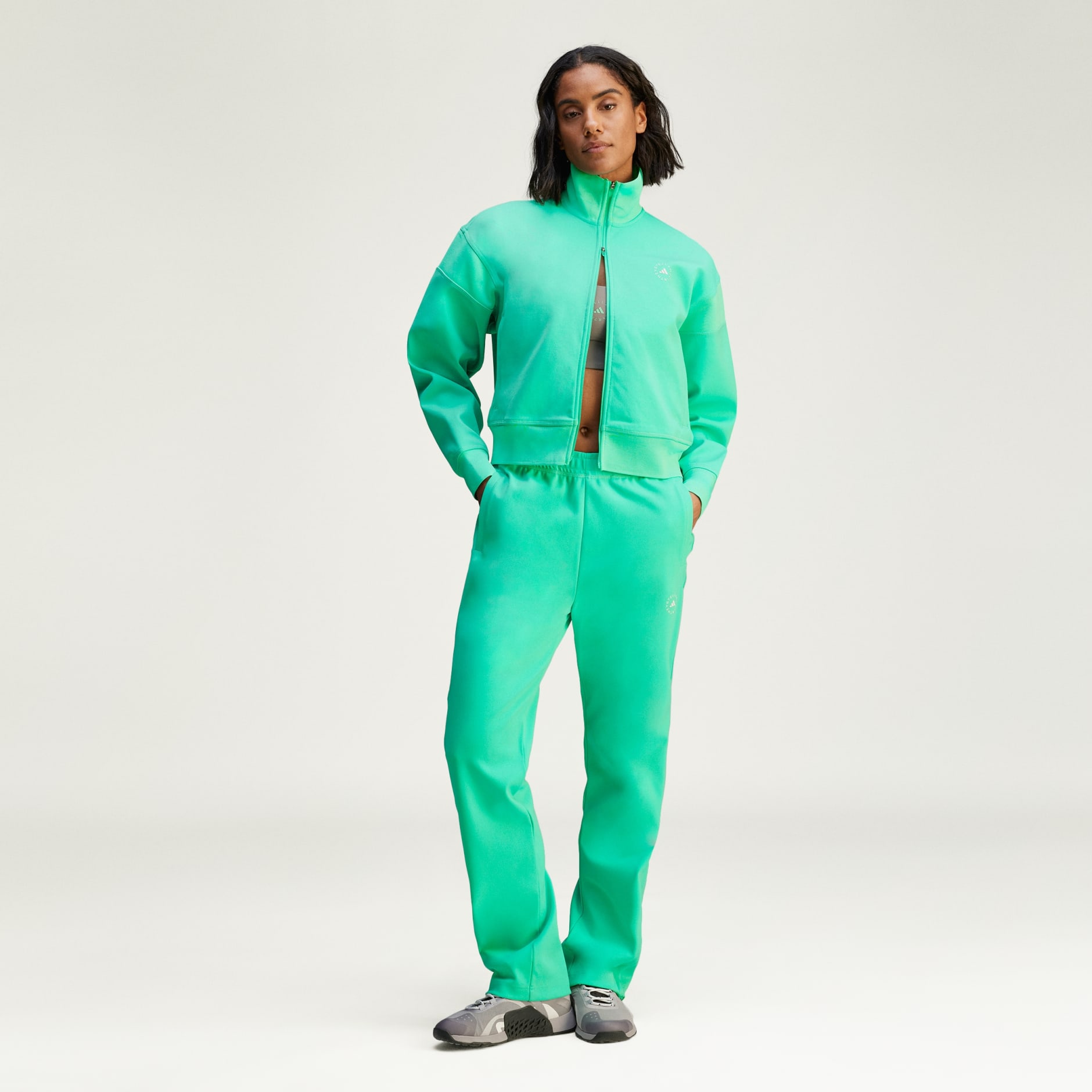 Donji dio trenirke adidas by Stella McCartney Knitted