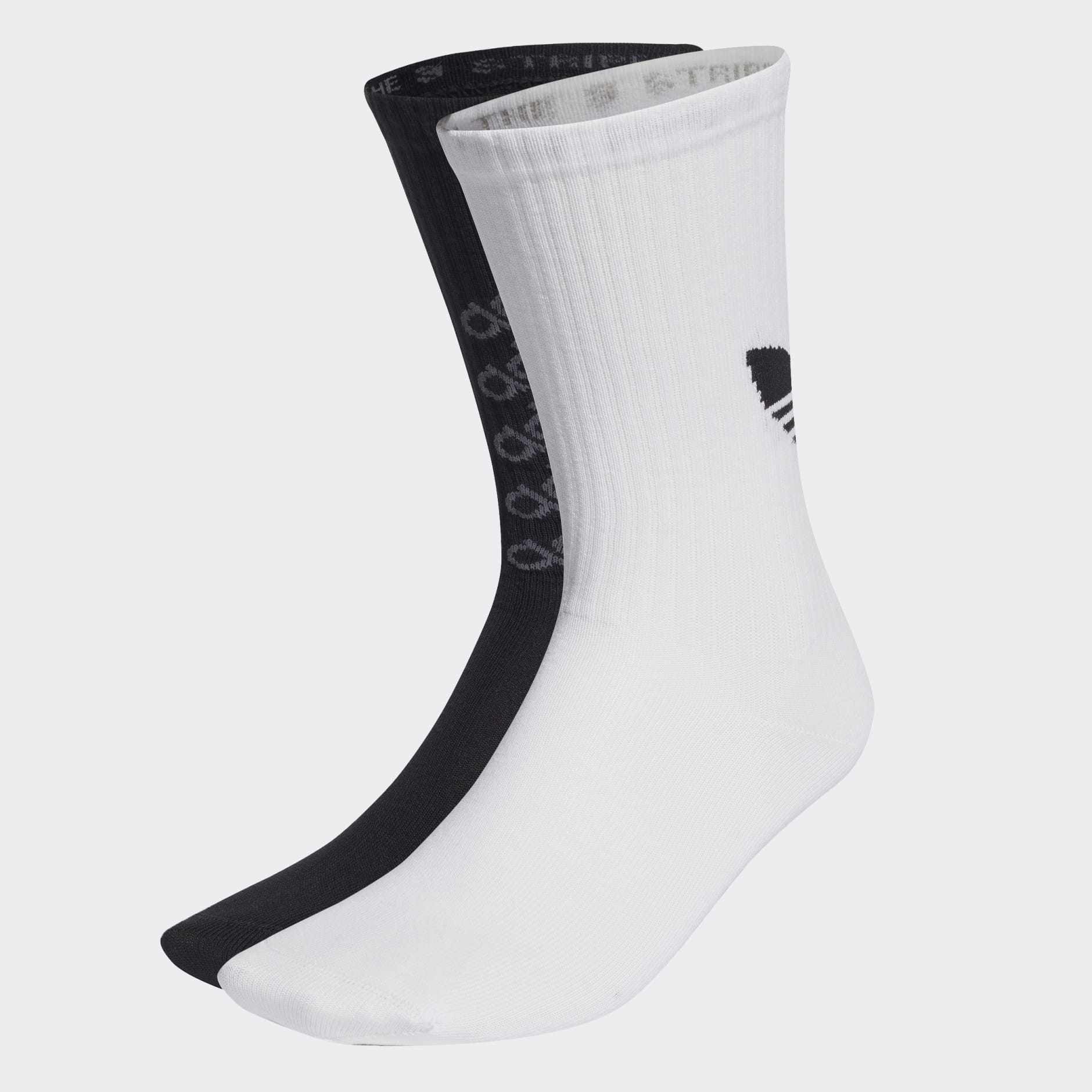 Linear Monogram Crew Socks 2 Pairs