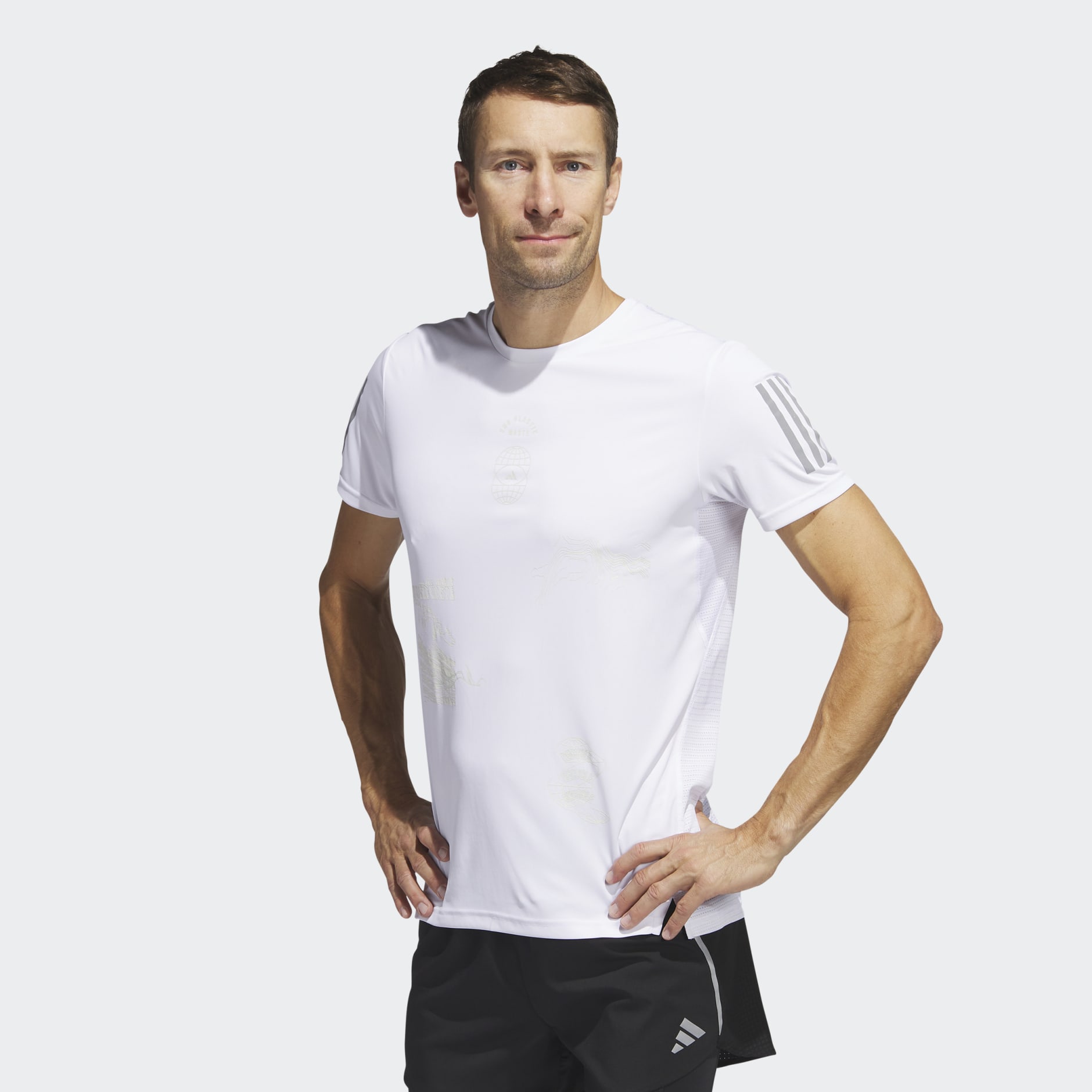 Global Running Short Sleeve Tee