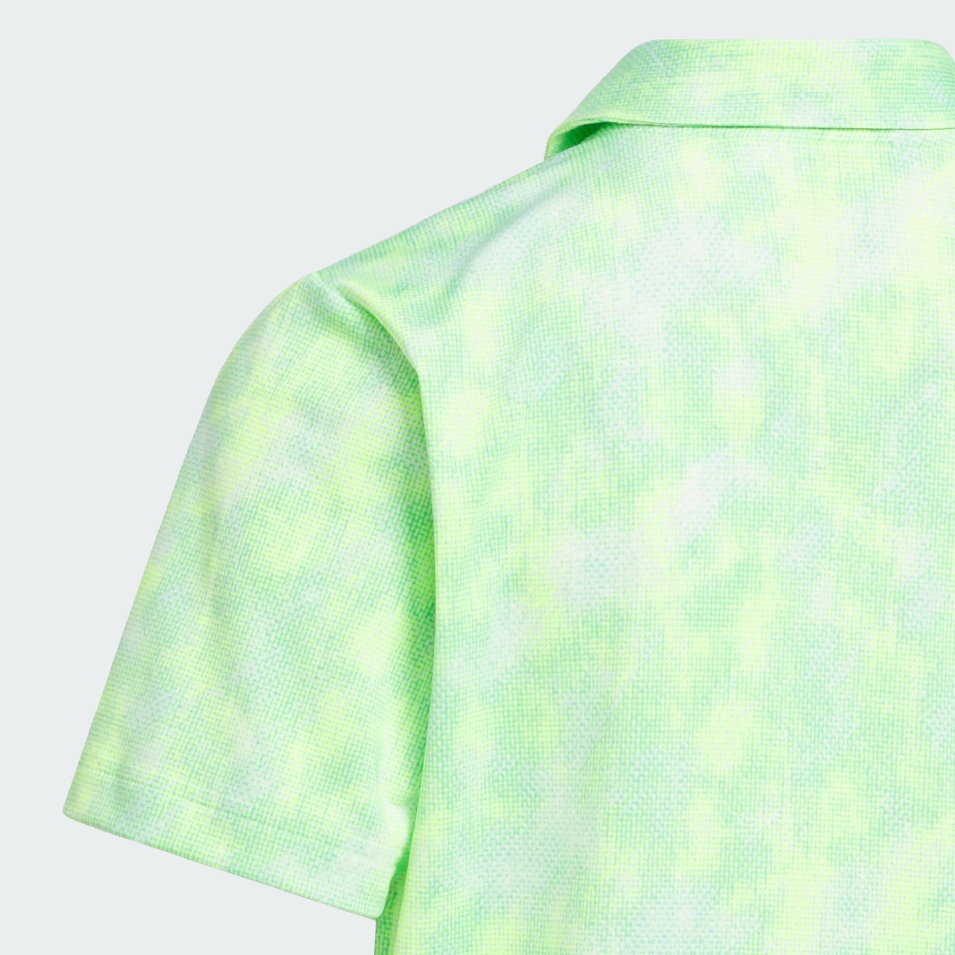 Performance Textured Print Polo Shirt Kids