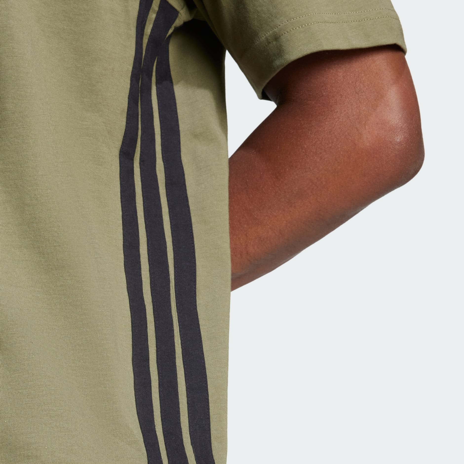 Essentials 3-Stripes Single Jersey Tee