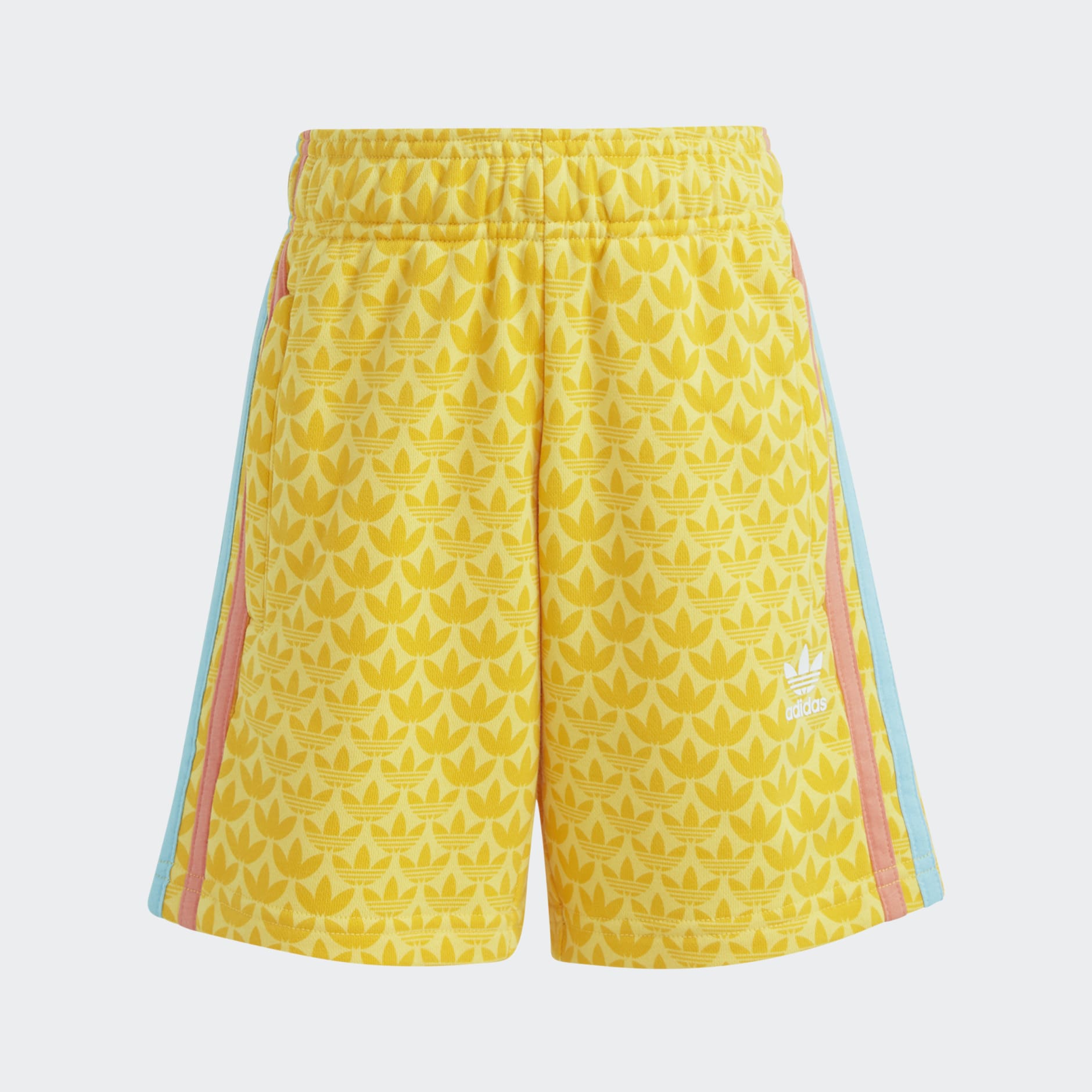 Graphic Print Shorts and Tee Set