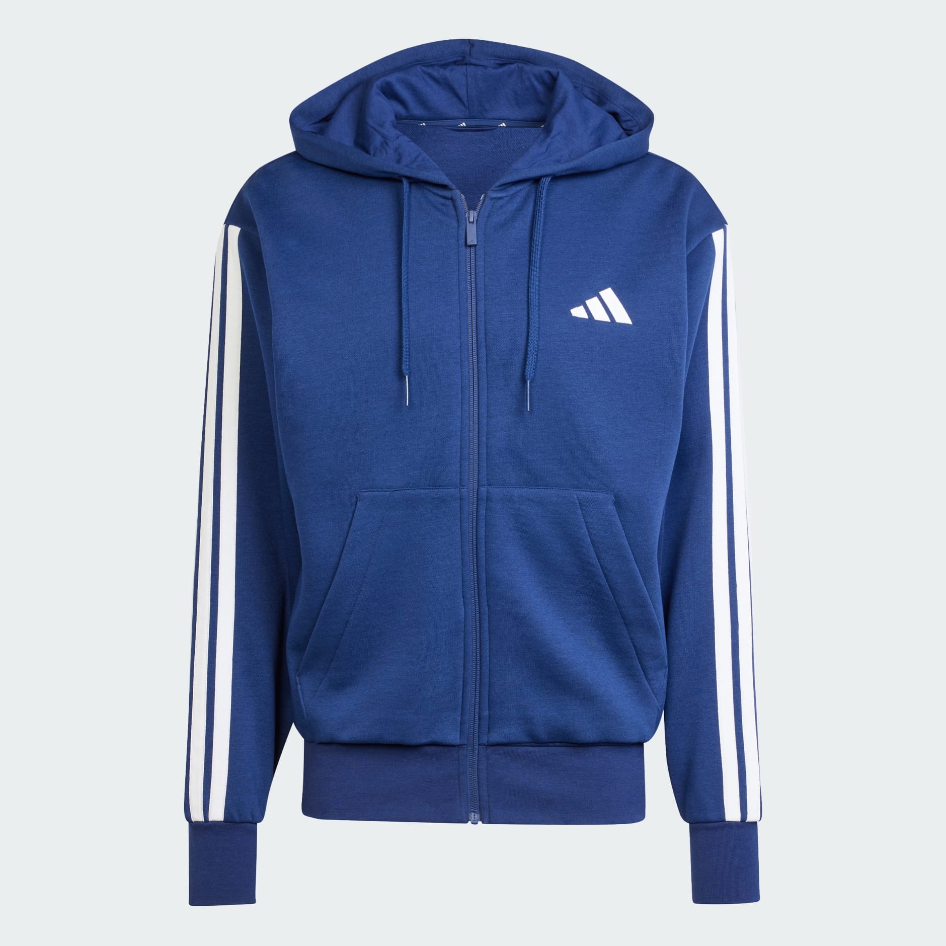Essentials 3-Stripes Fleece Hoodie