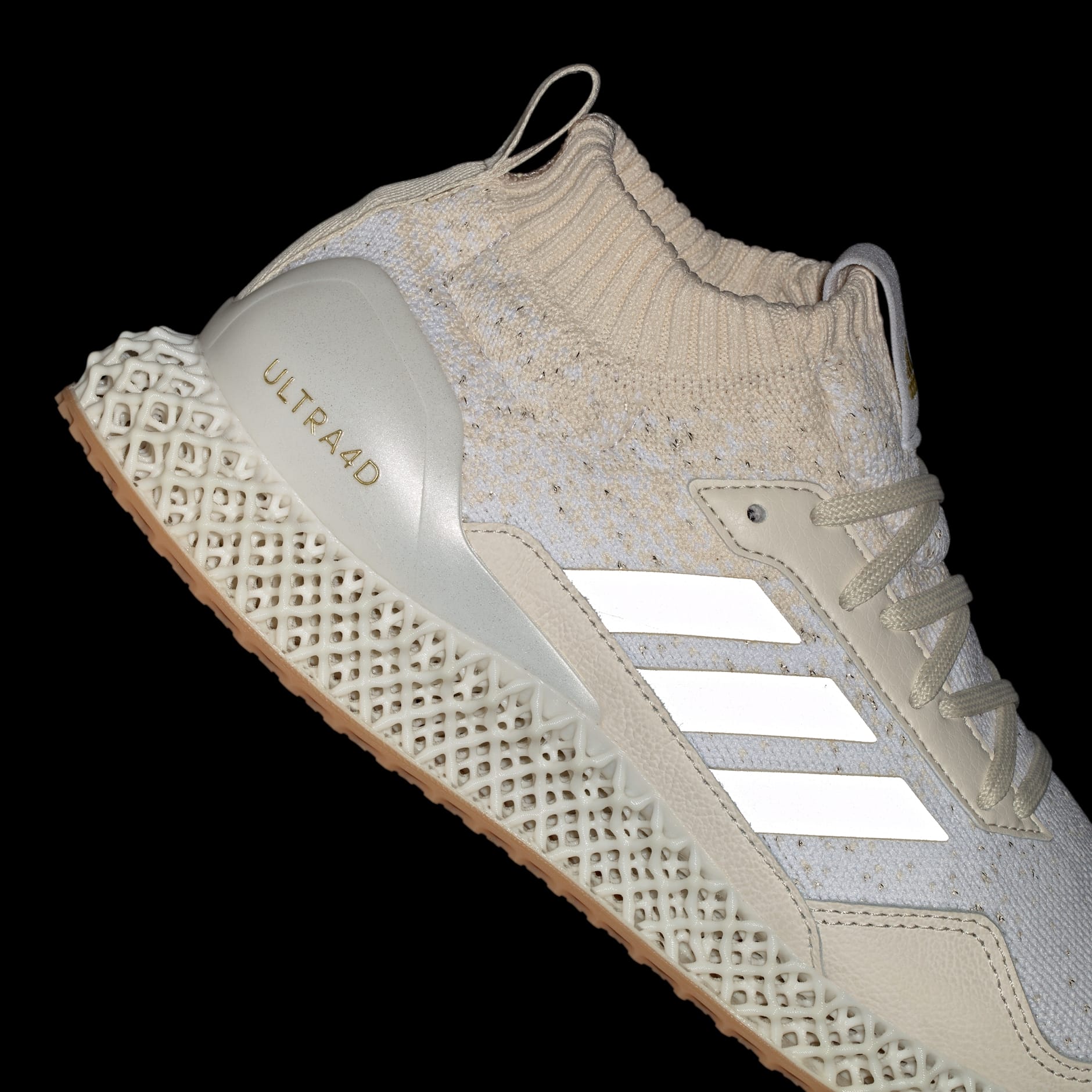 adidas Ultra 4D Mid Shoes White adidas UAE