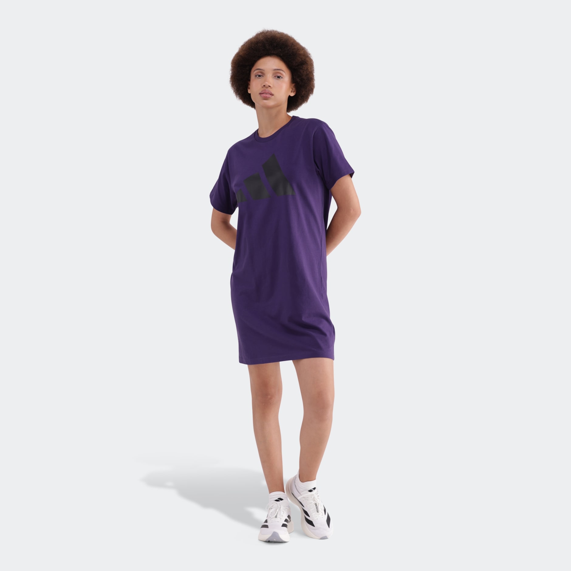 WOMENS BOS LOGO BOYFRIEND T-SHIRT DRESS