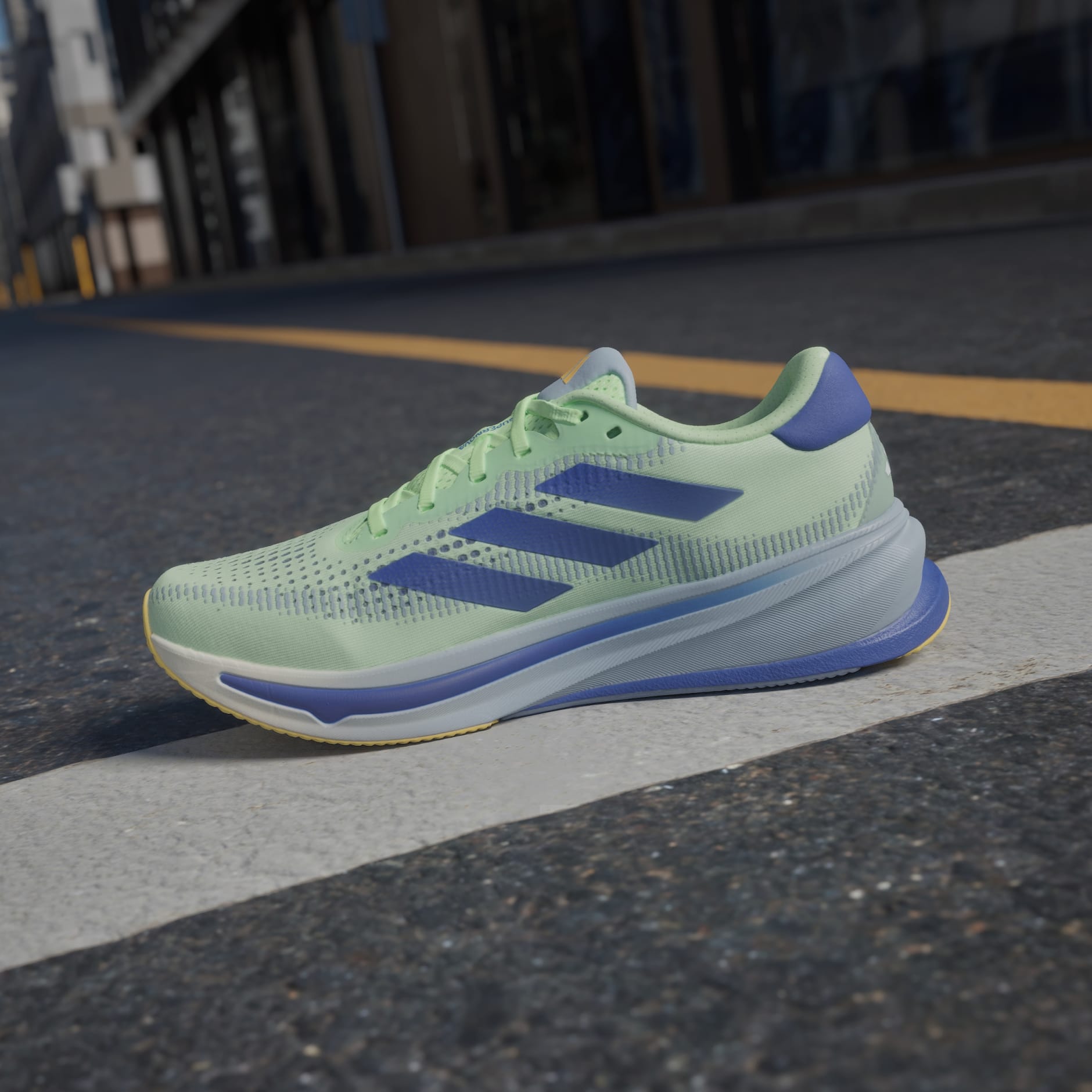 Men's Shoes - Supernova Rise Shoes - Green | adidas Kuwait