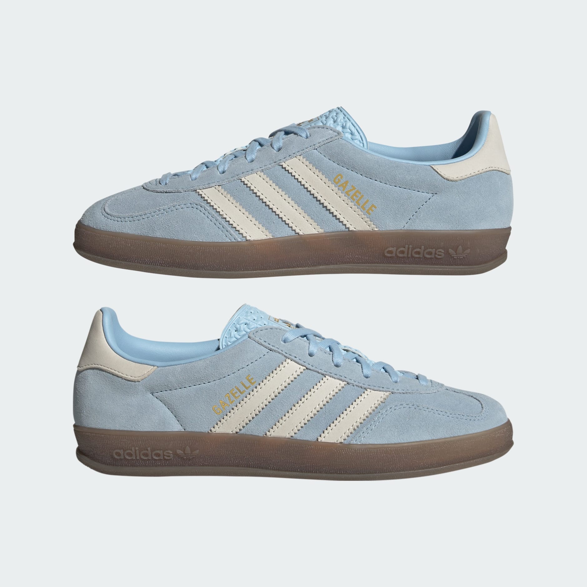 Gazelle Indoor Shoes - Blue | adidas Hong Kong