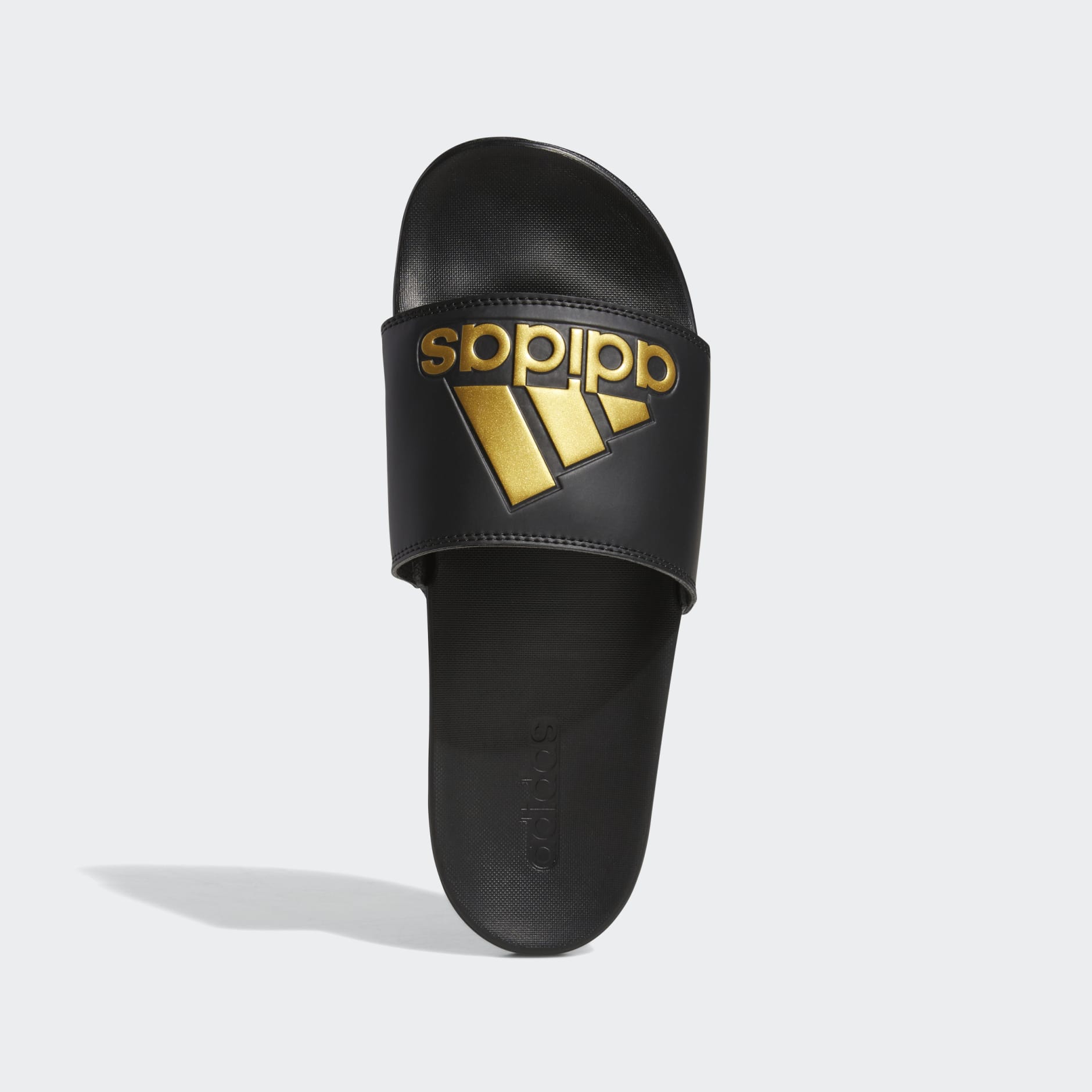 Shoes - Adilette Comfort Slides - Black | adidas Qatar