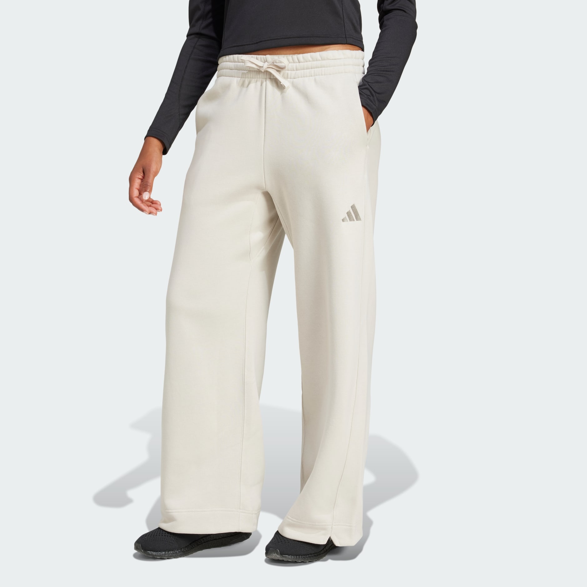 ALL SZN Fleece Loose Wide-Leg Pants