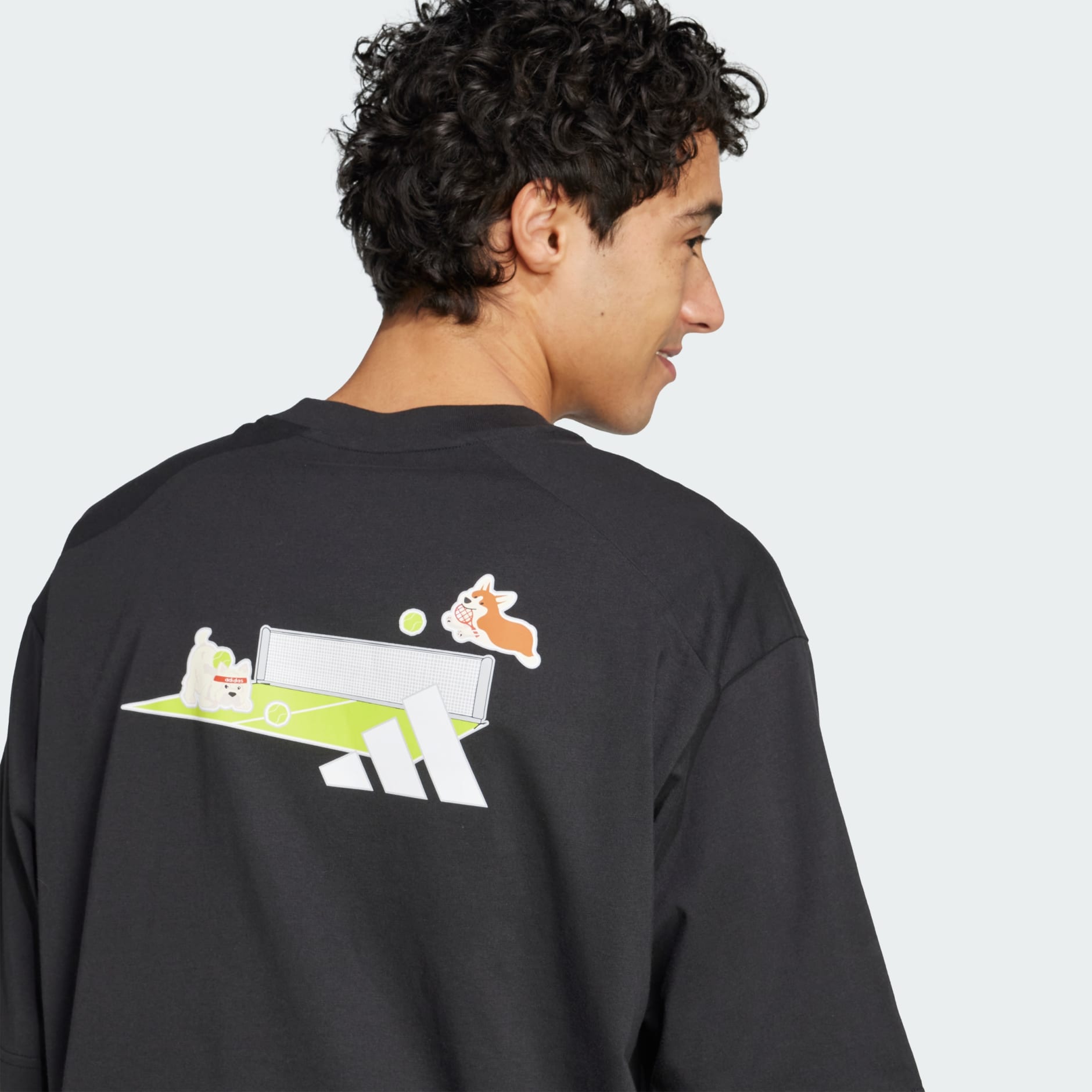 Tシャツ・カットソー adidas Dog Plain Tee Gender Neutral JD2831 adidas 4.0 Logo Tee (Gender Neutral) - White | Free Shipping