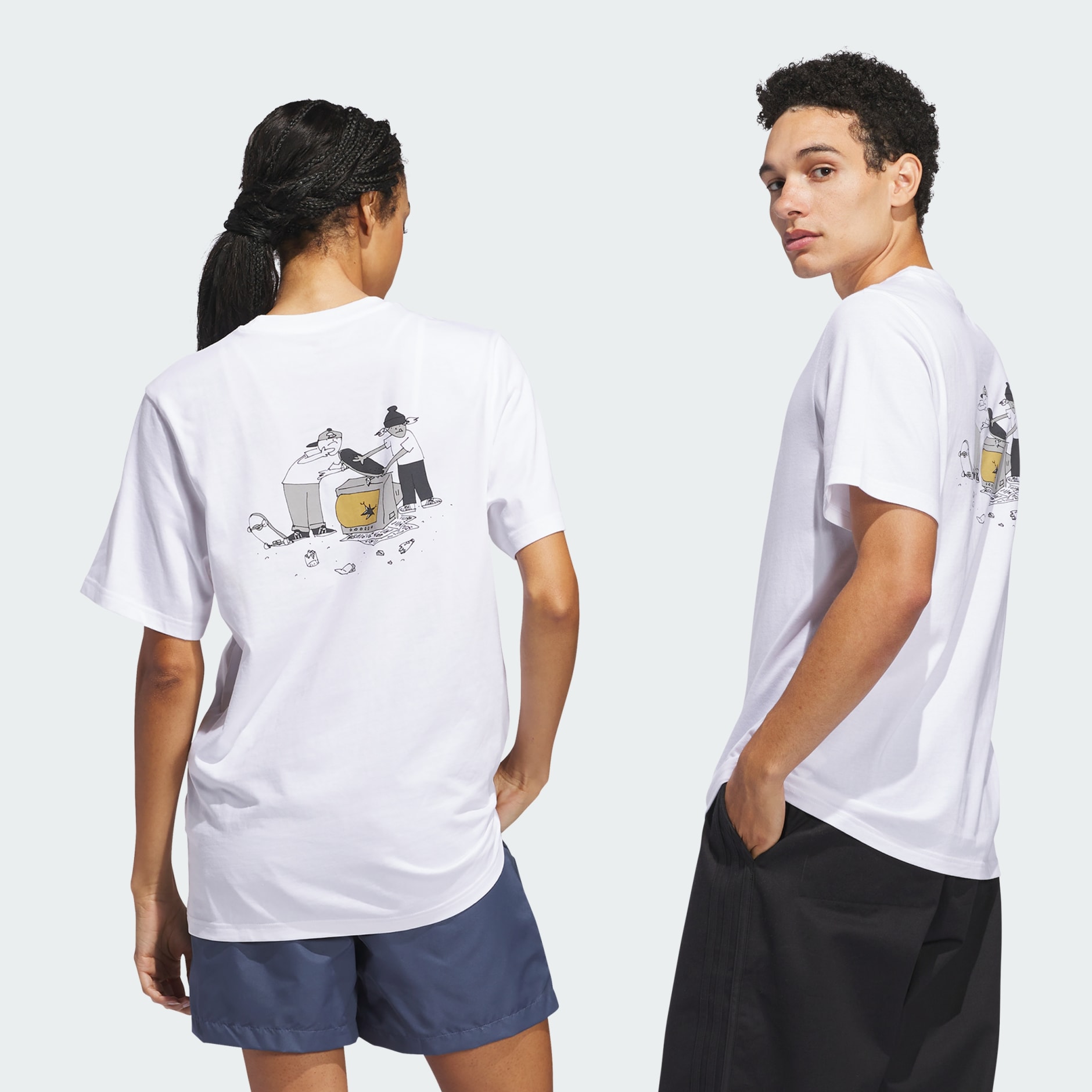 Clothing - Henry Jones Trash Tee (Gender Neutral) - White