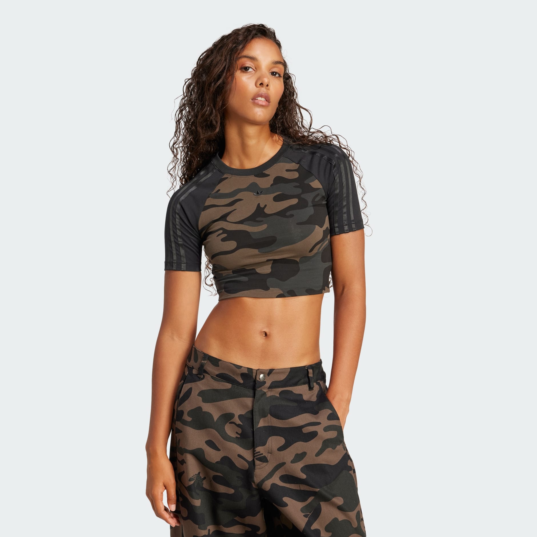 Camo Allover Print Baby Tee