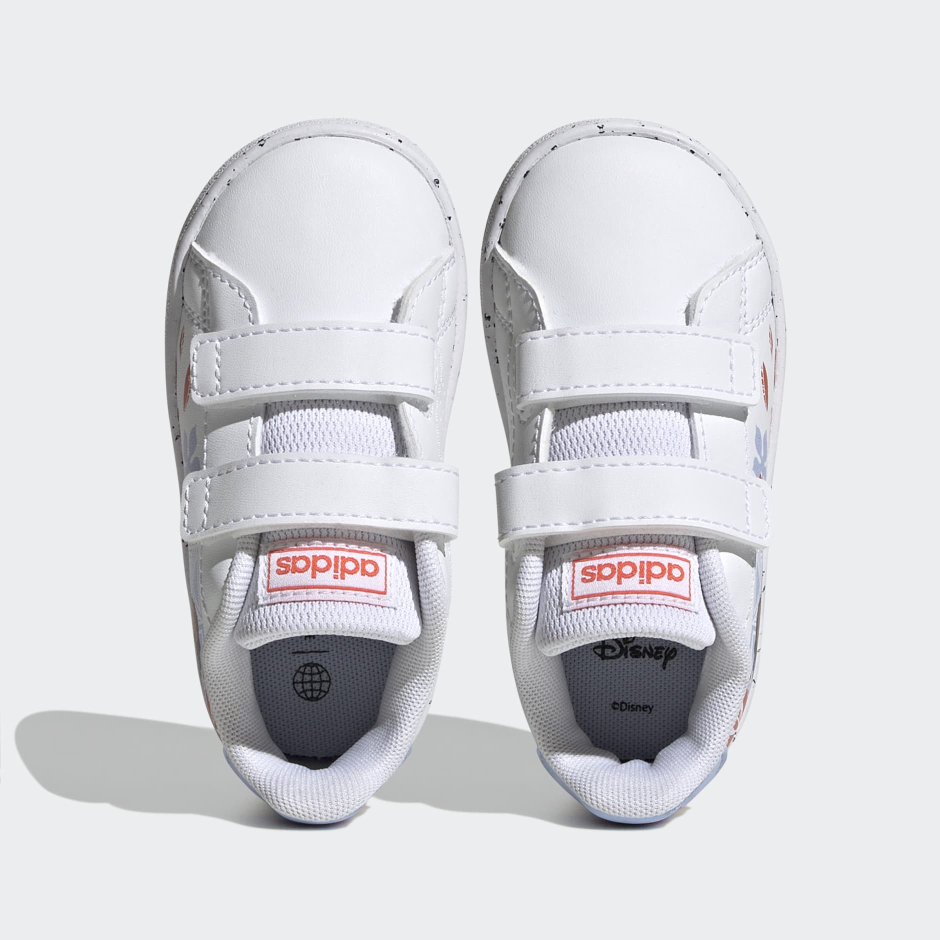 Adidas Adidas X Disney Advantage Moana Hook and Loop Shoes White 