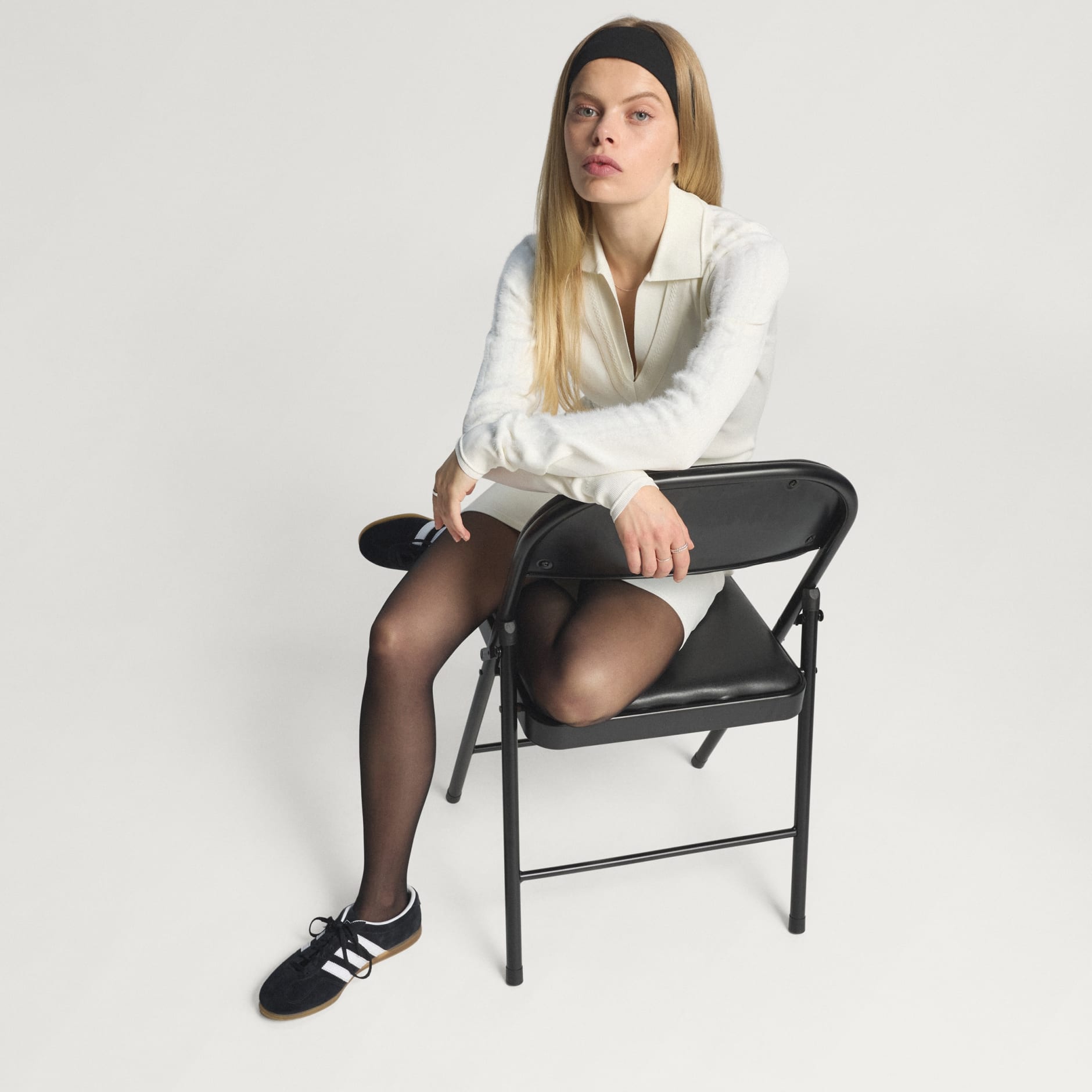 Haljina dugih rukava s ovratnikom