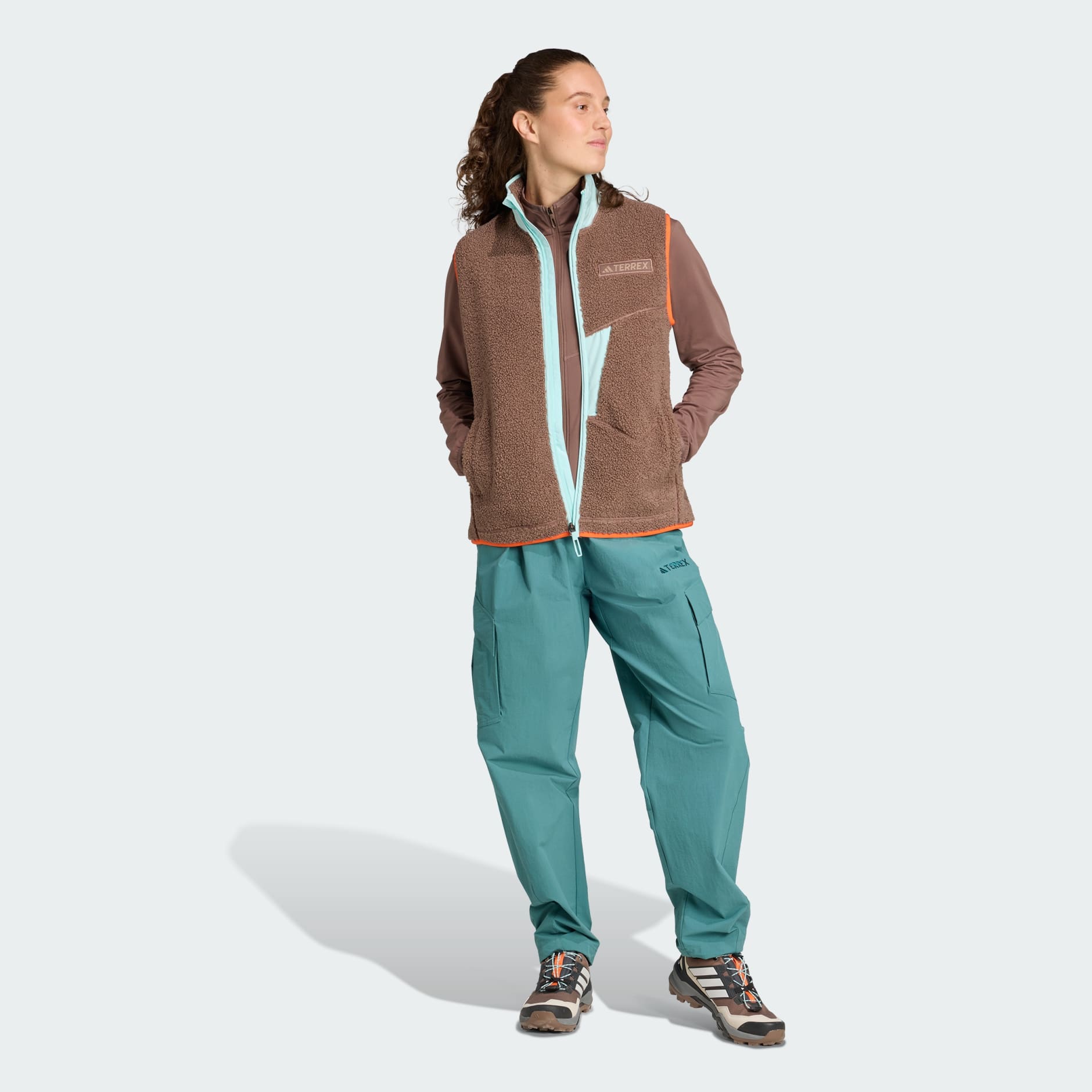 Veste sans manches molleton poils longs Terrex Xploric