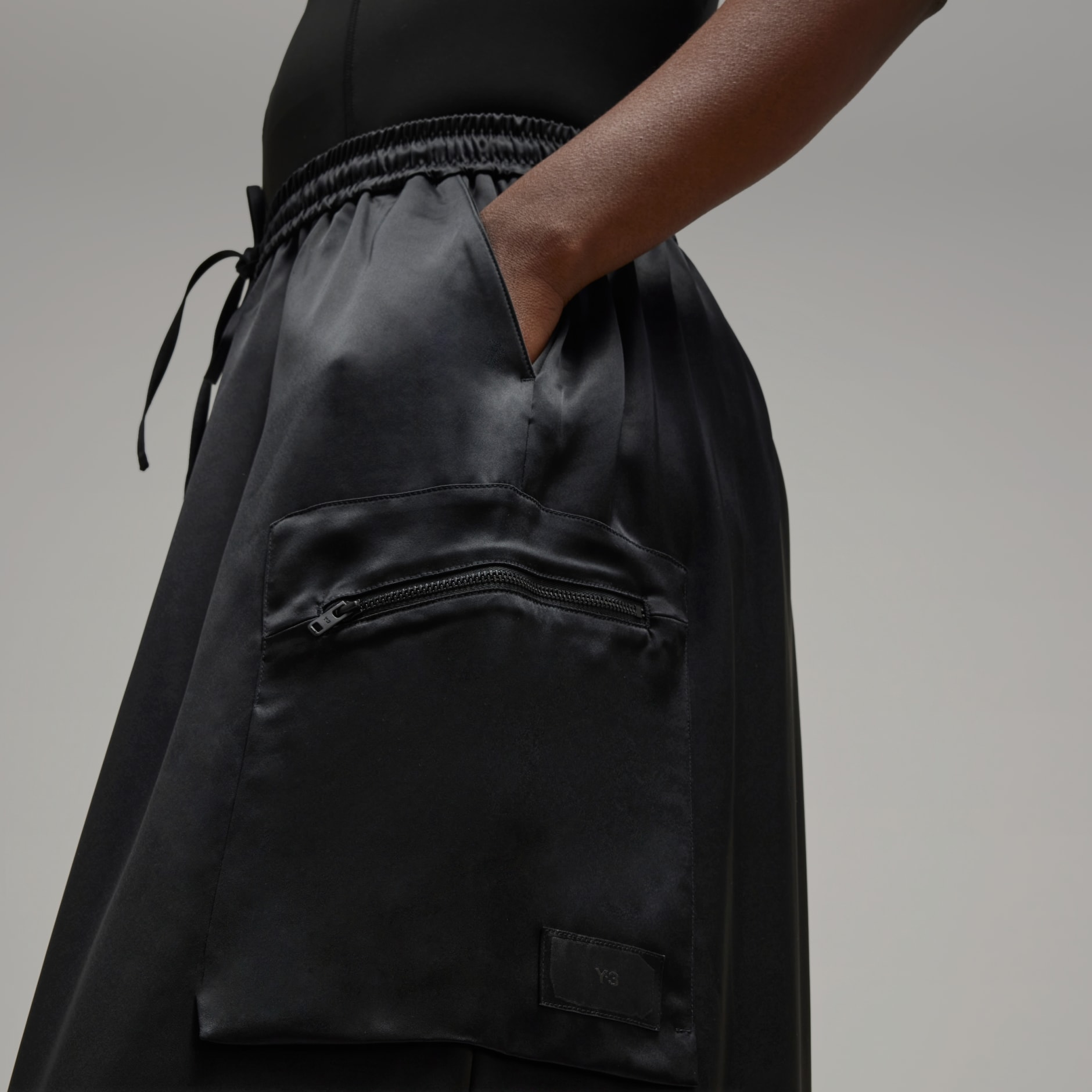 Y-3 Tech Silk Skirt