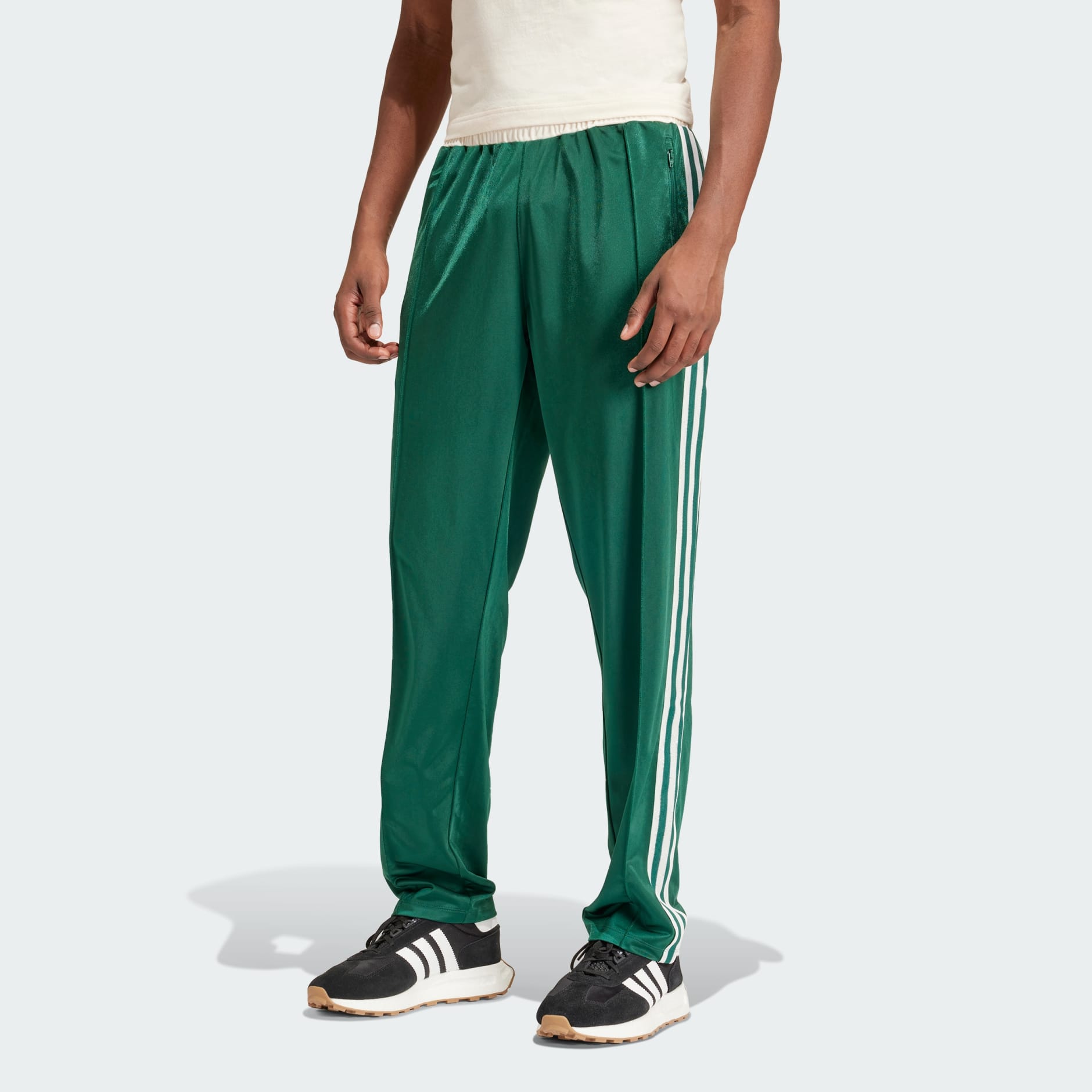 Buy HERE&NOW Men Green Solid Track Pants With Side Stripe Pure Cotton  Detail - Track Pants for Men 18131772 | Myntra