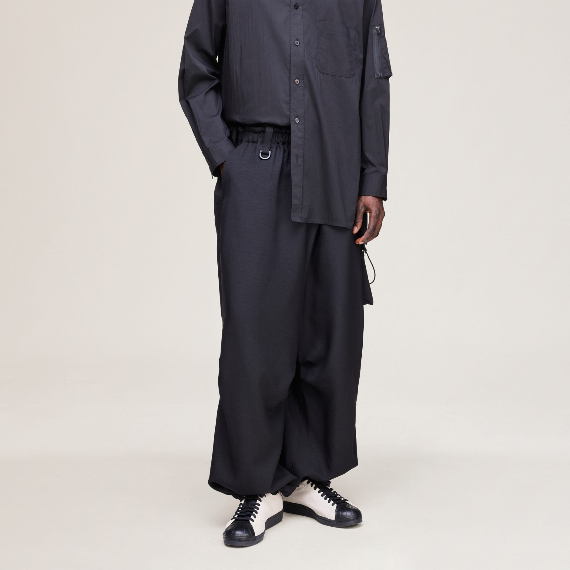 PANTALONI CARGO Y-3 UNIFORM LARGI