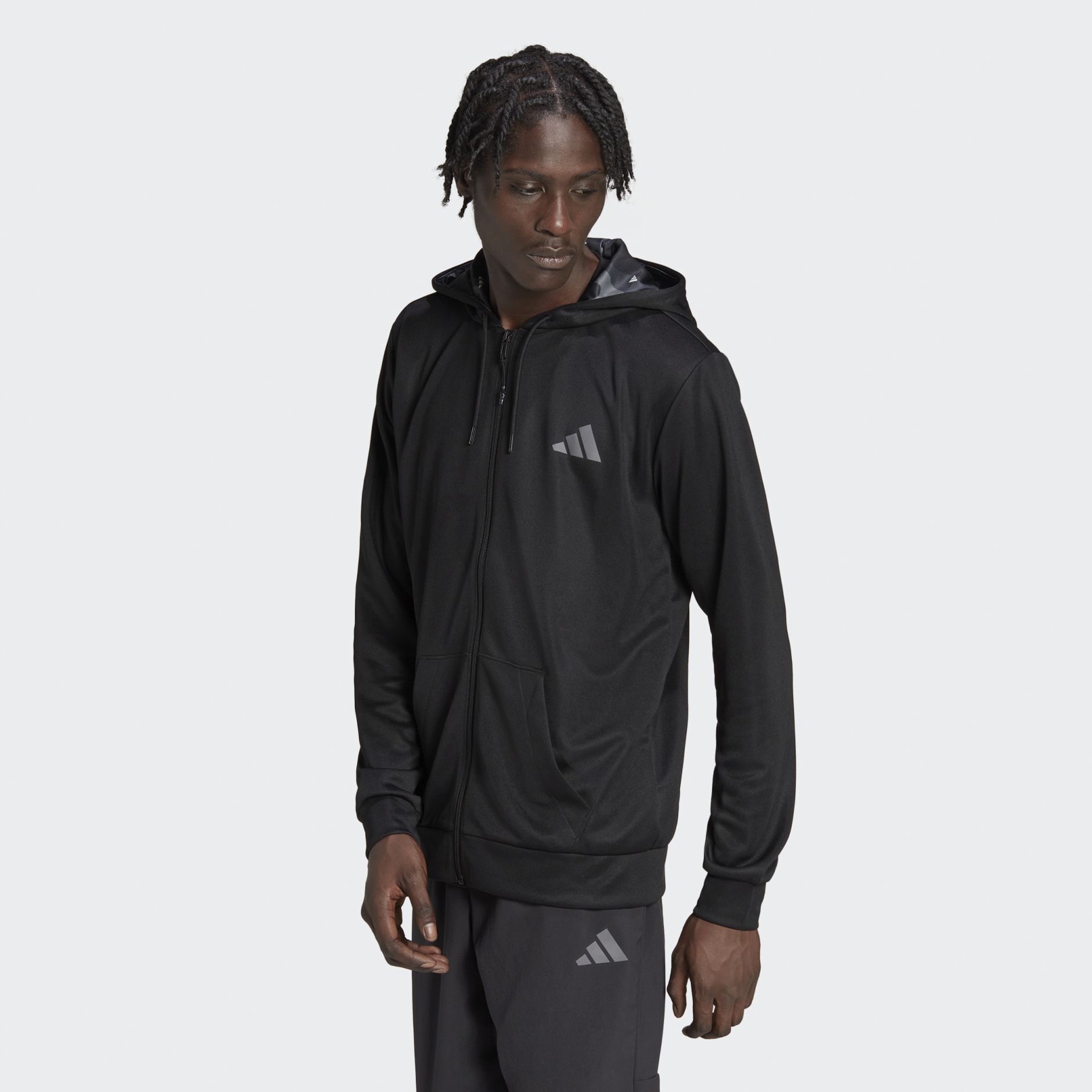 Tebo Men's Luxury TD Monogram Embossed Sports Jacket & Sweatpants
