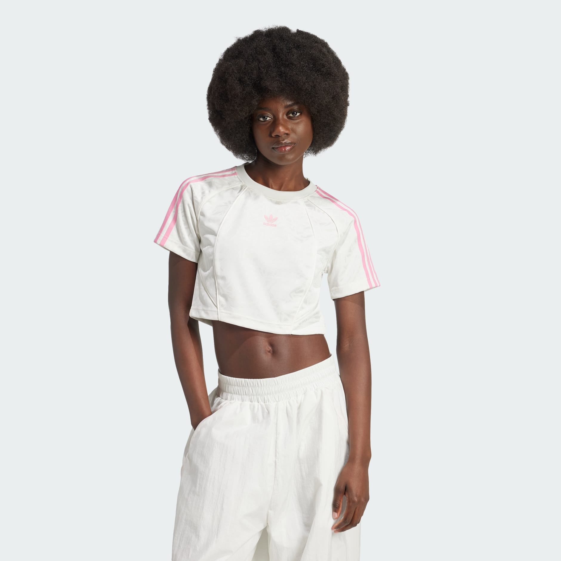 ★★Adairs★★ baby tee white IW5478 adidas Originals - Baby Tee - White | adidas South Africa