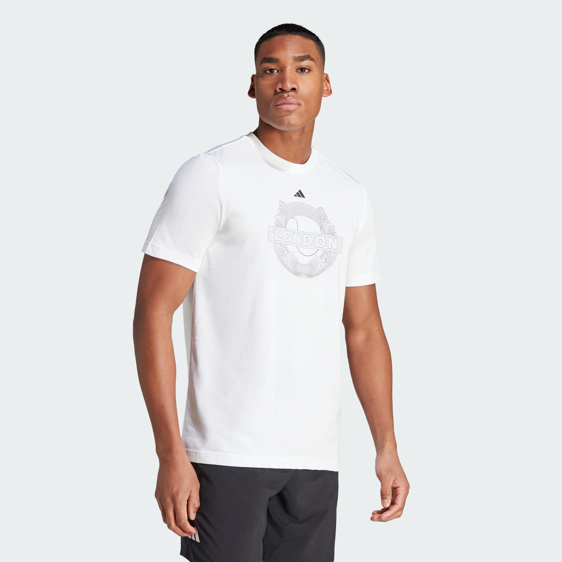 Adidas parley sale printed tee