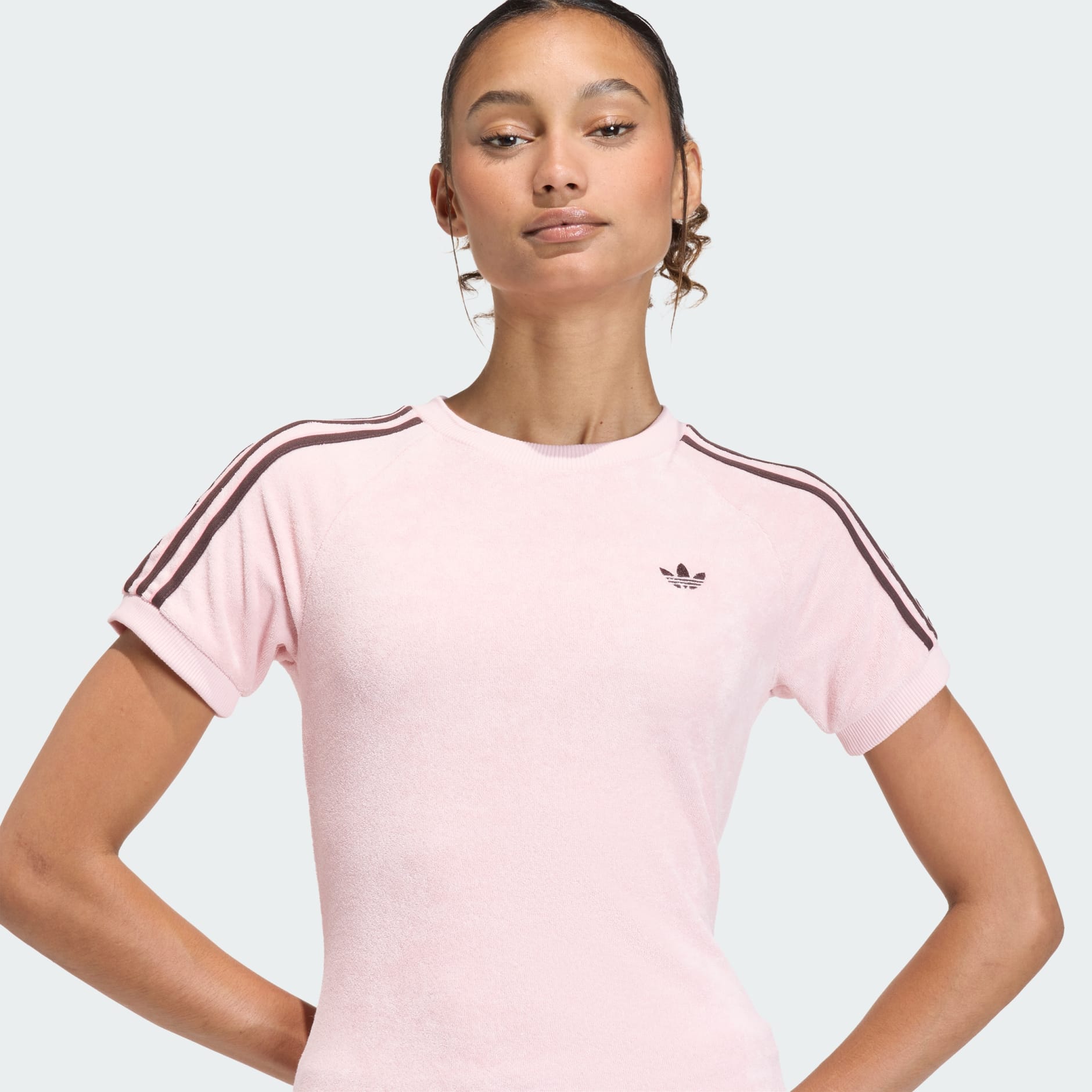 TRICOU DIN MATERIAL PLUȘAT TIP PROSOP CALI