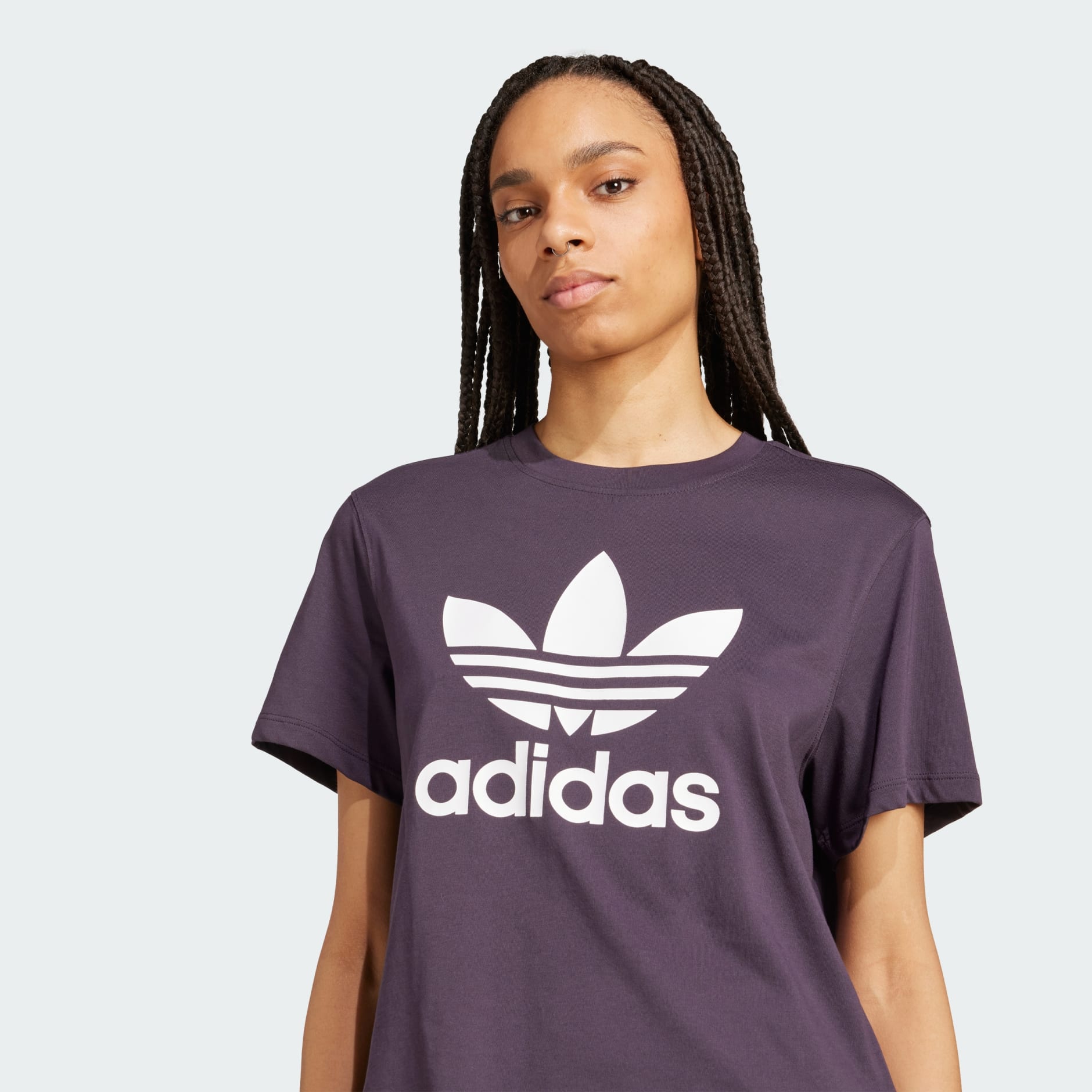 Tricou boxy Adicolor Trefoil