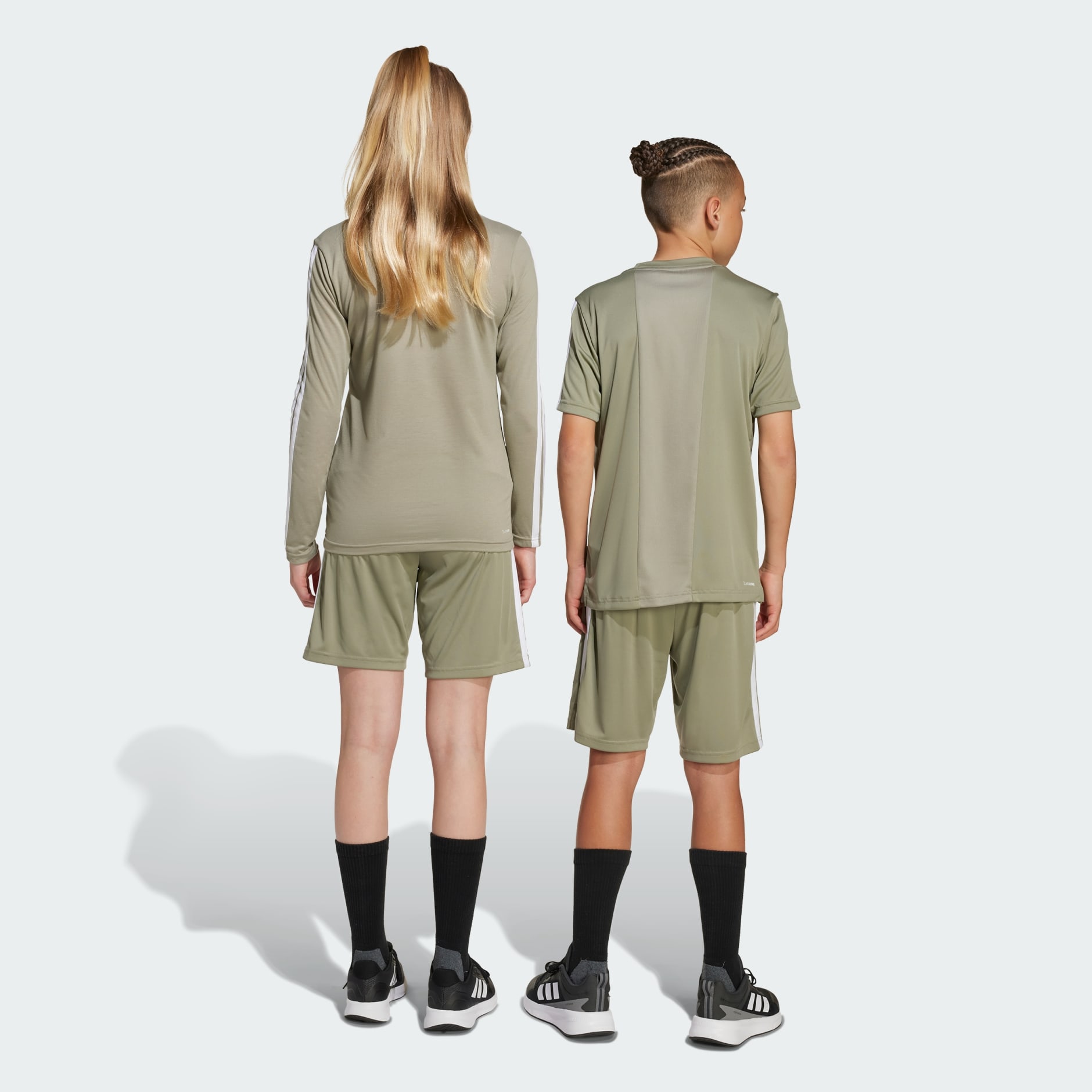 Train Essentials 3-Stripes Shorts Kids