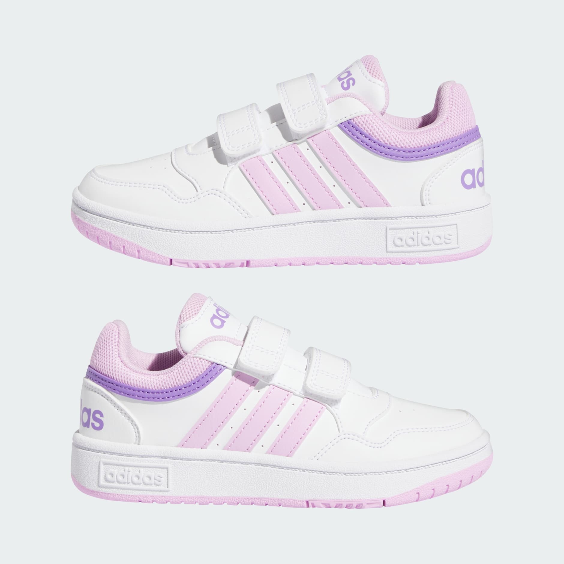 Tenis Hoops Lifestyle Basketball Tira Ajustable de Cierre por Contacto