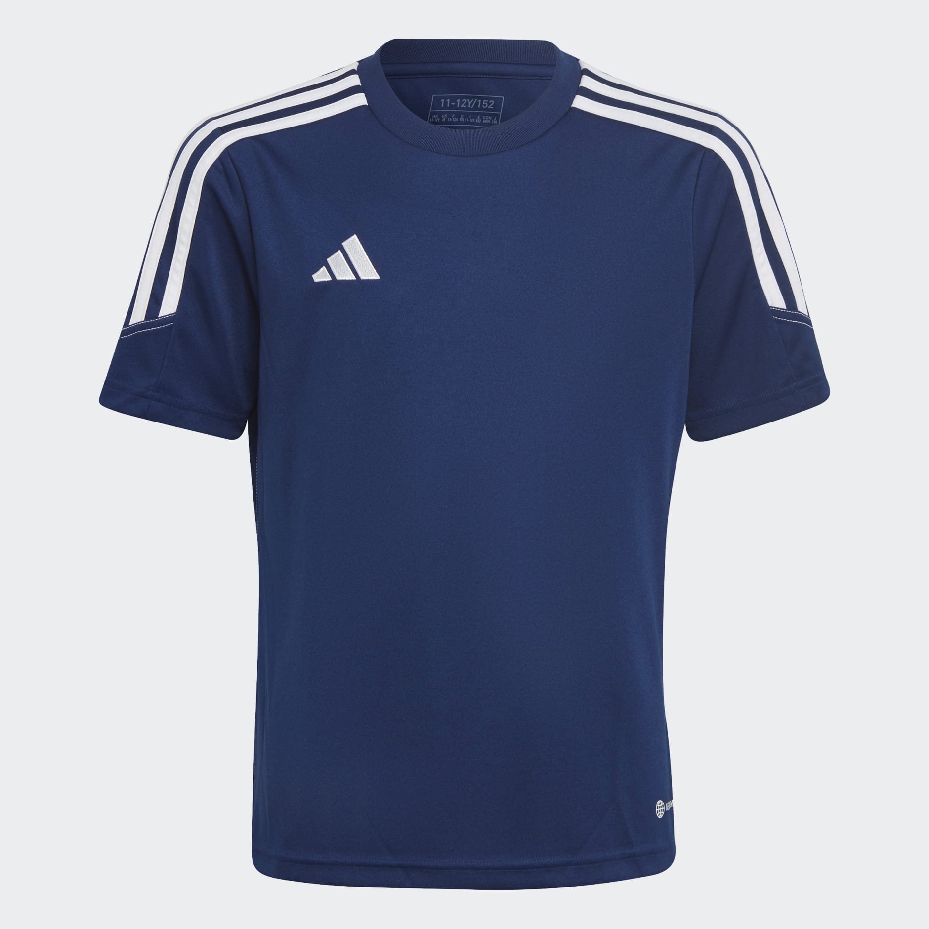 Adidas navy blue sales soccer jersey