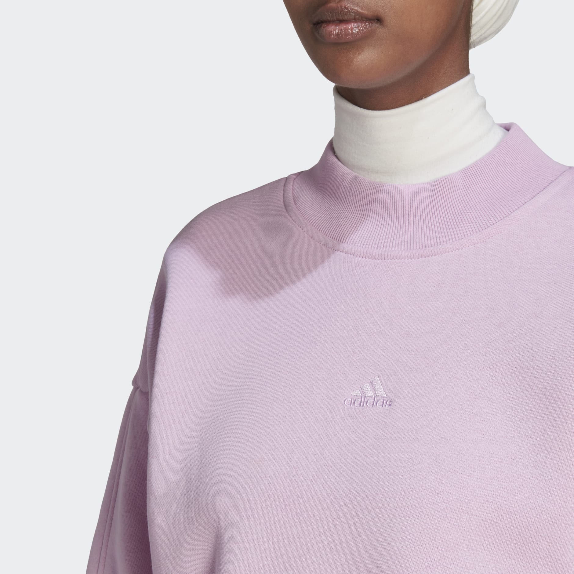 ALL SZN Fleece Mock Neck Sweatshirt