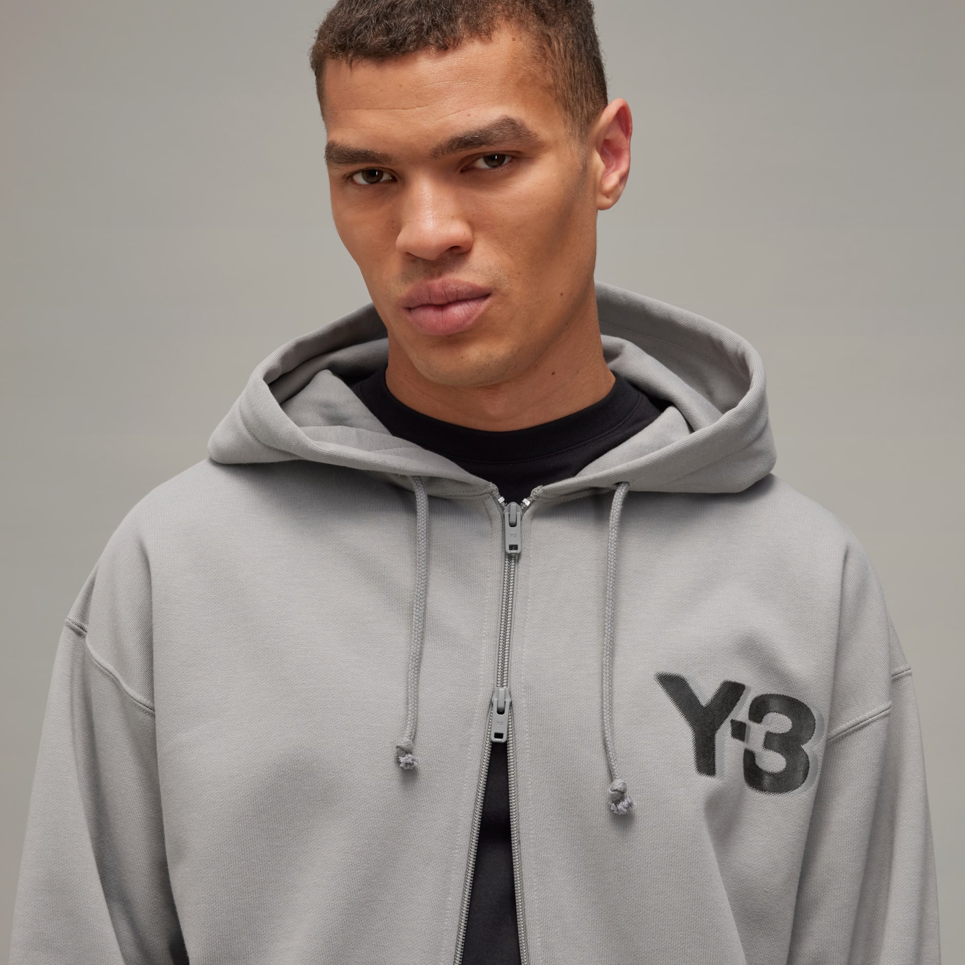 【関税&送料込】Adidas Y-3 Grey Hoodie Y 3 adidas hoodie - Gem
