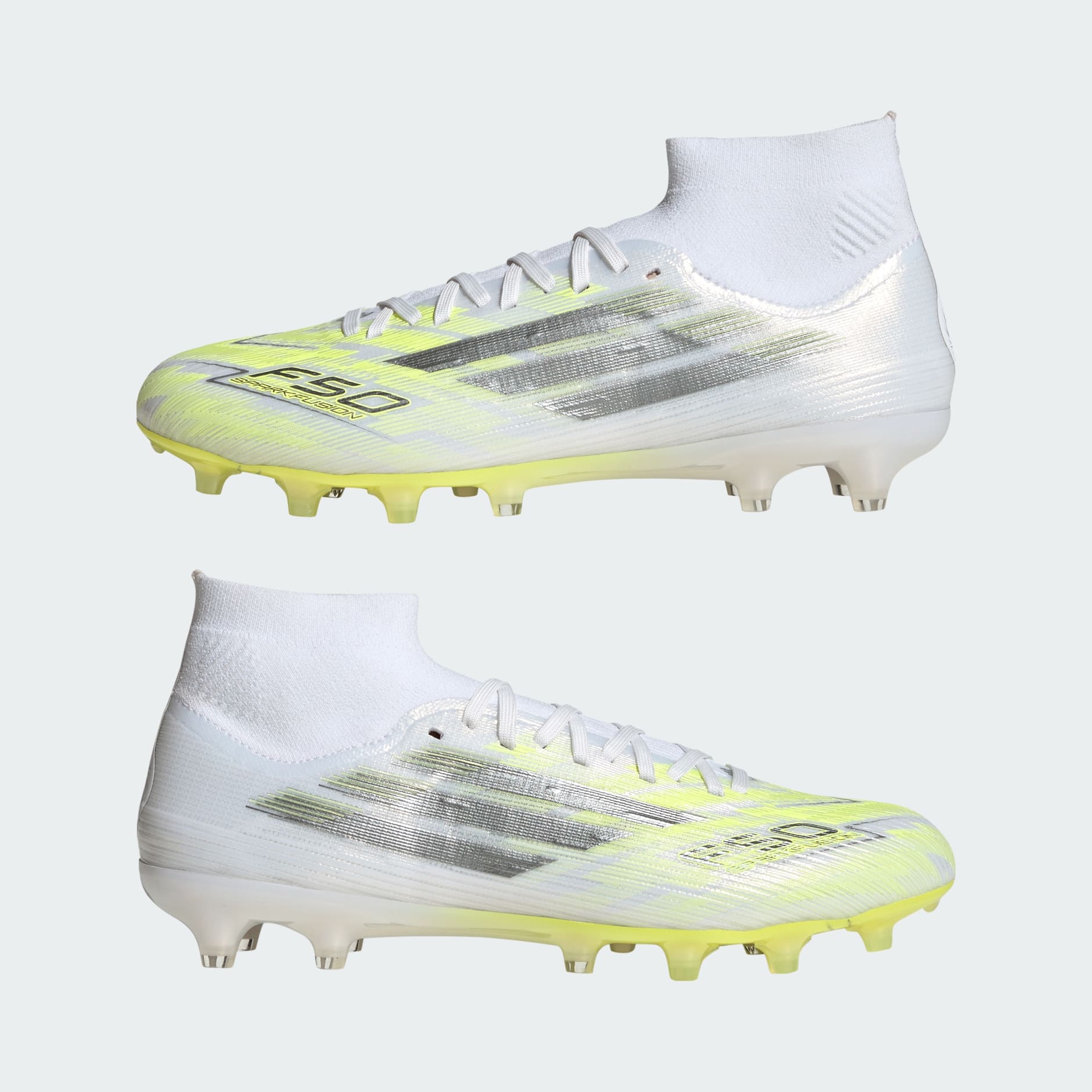 F50 SPARKFUSION PRO Mid Cut Firm Ground / Artificial Ground Football Boots Womens