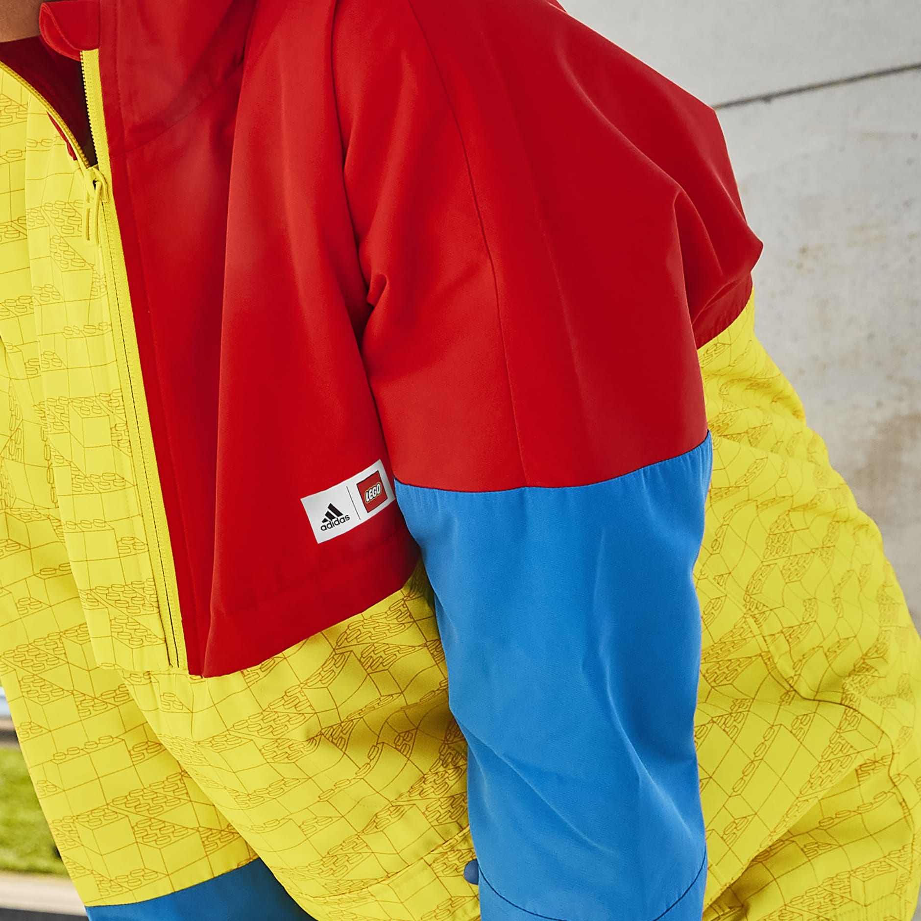 adidas x Classic LEGO® Bricks Half-Zip Warm Jacket